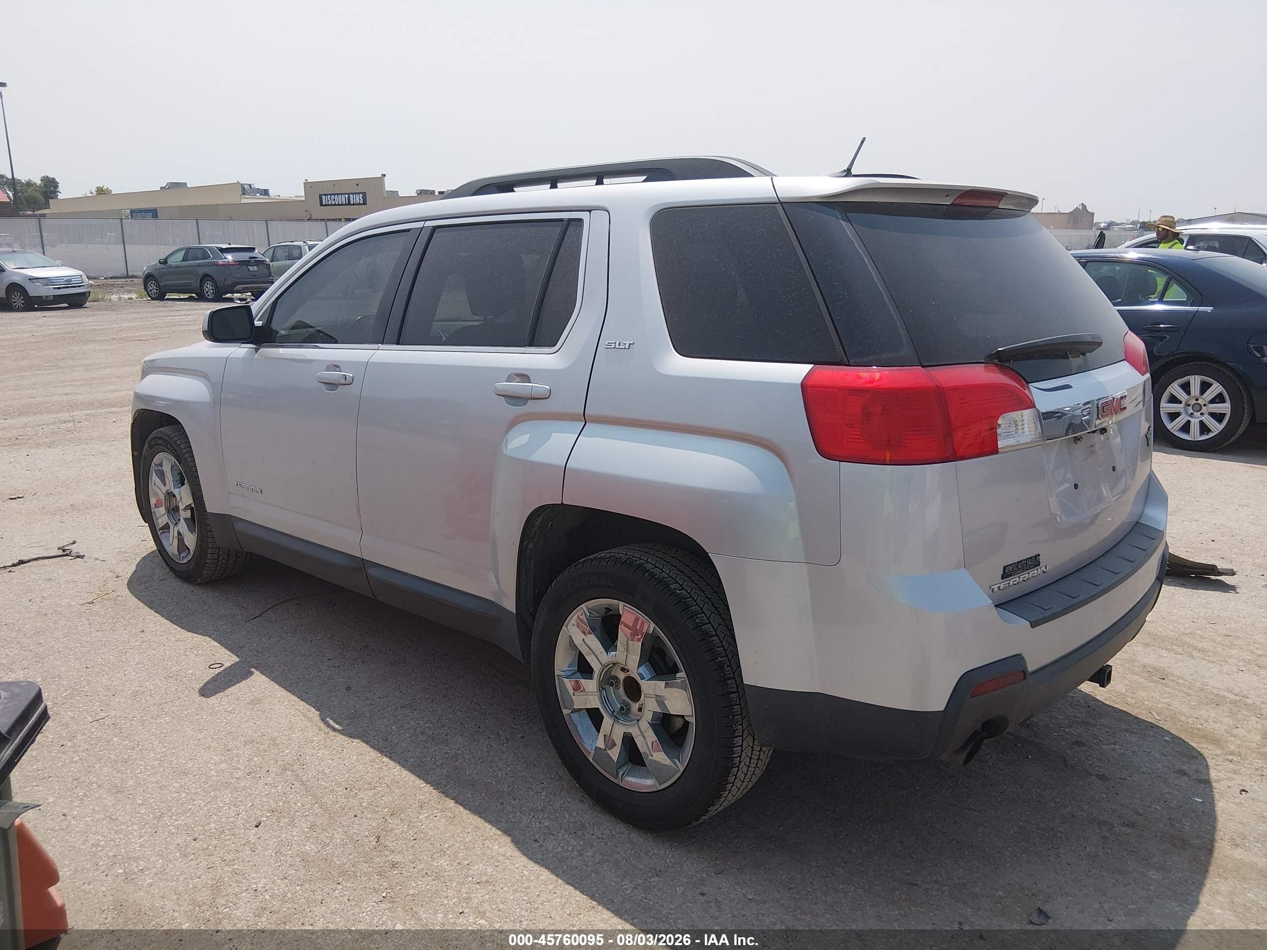 2010 Gmc Terrain Slt-1 Silver vin: 2CTFLFEY2A6325913