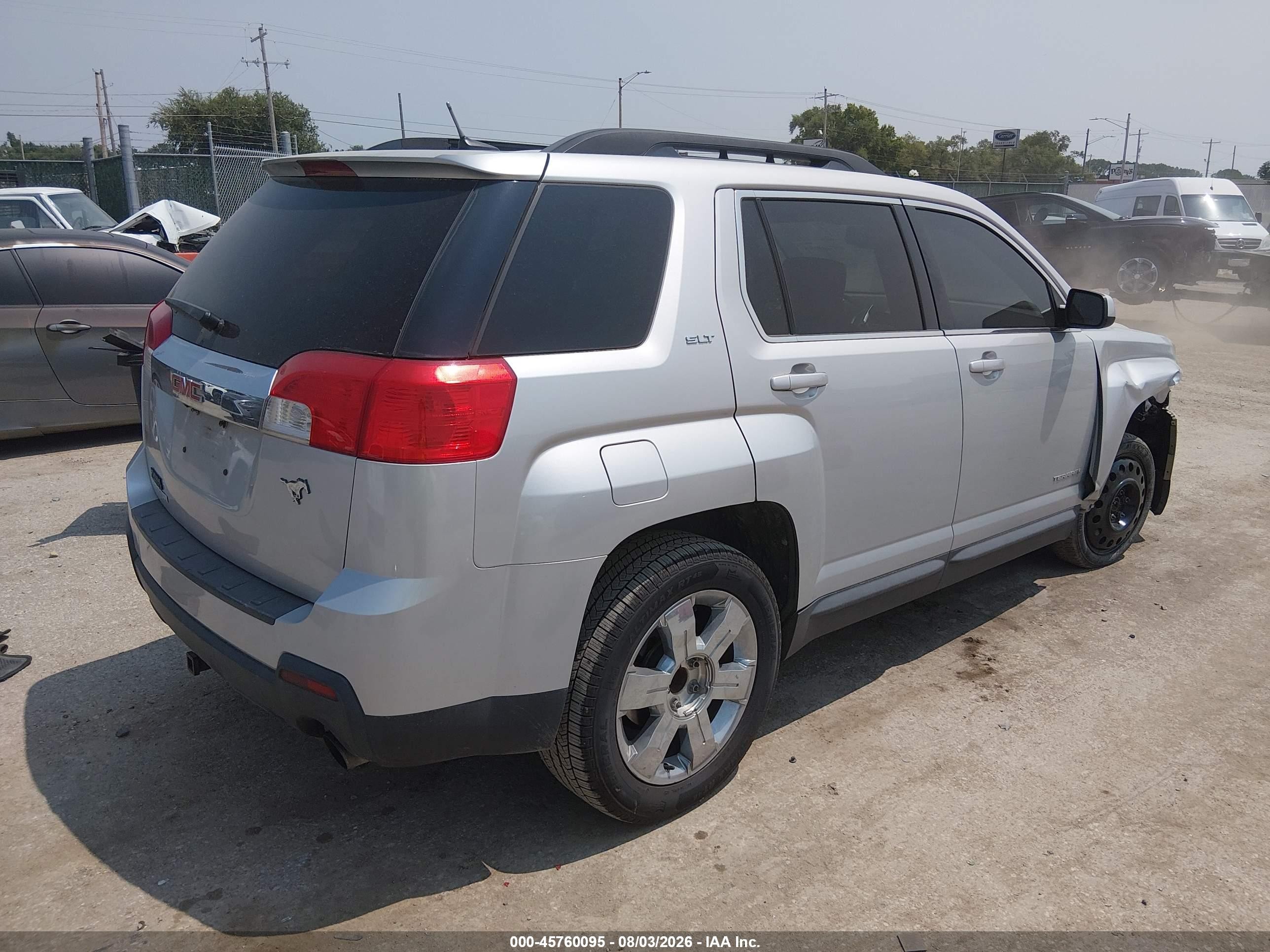 2010 Gmc Terrain Slt-1 Silver vin: 2CTFLFEY2A6325913