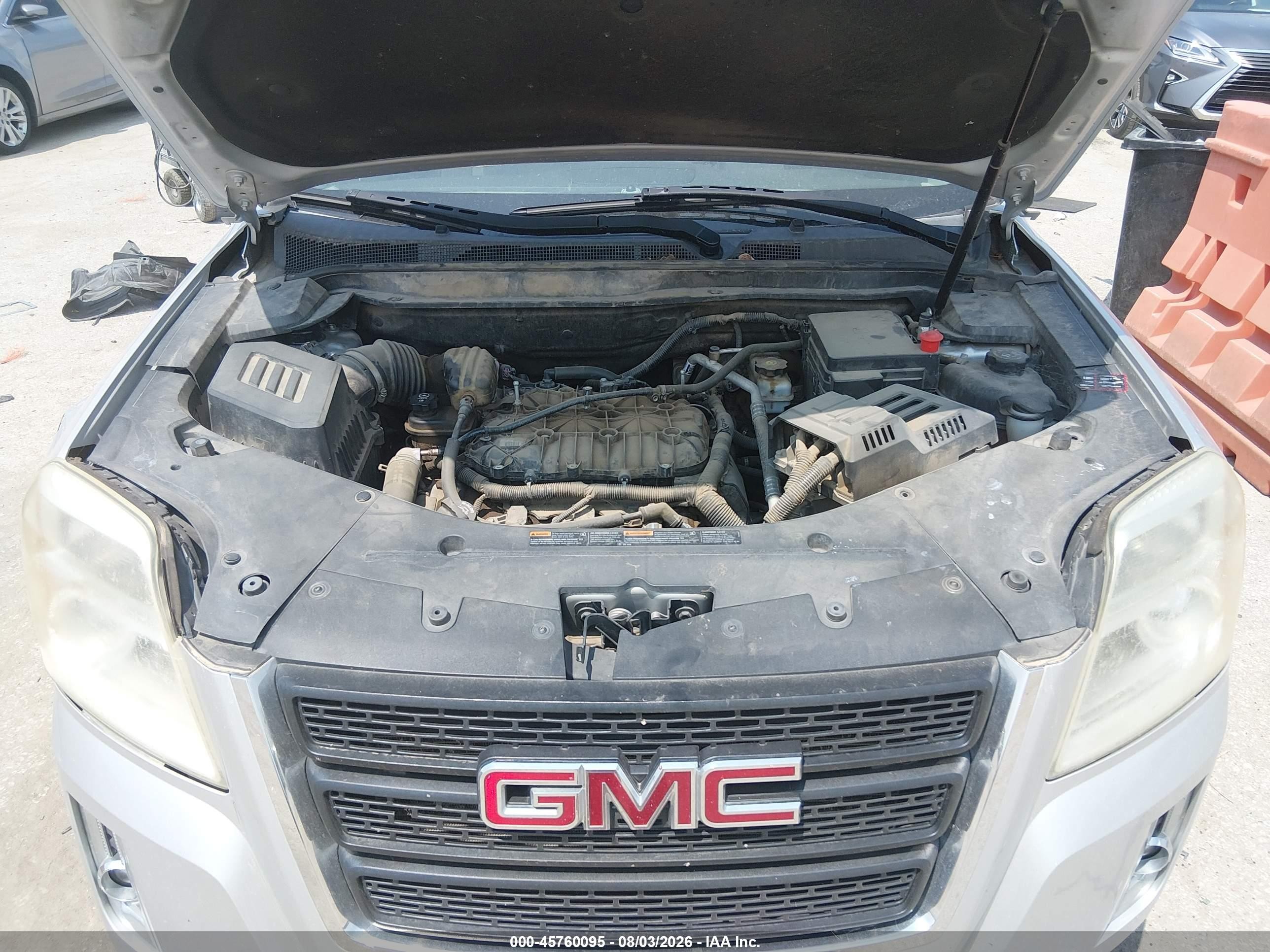 2010 Gmc Terrain Slt-1 Silver vin: 2CTFLFEY2A6325913