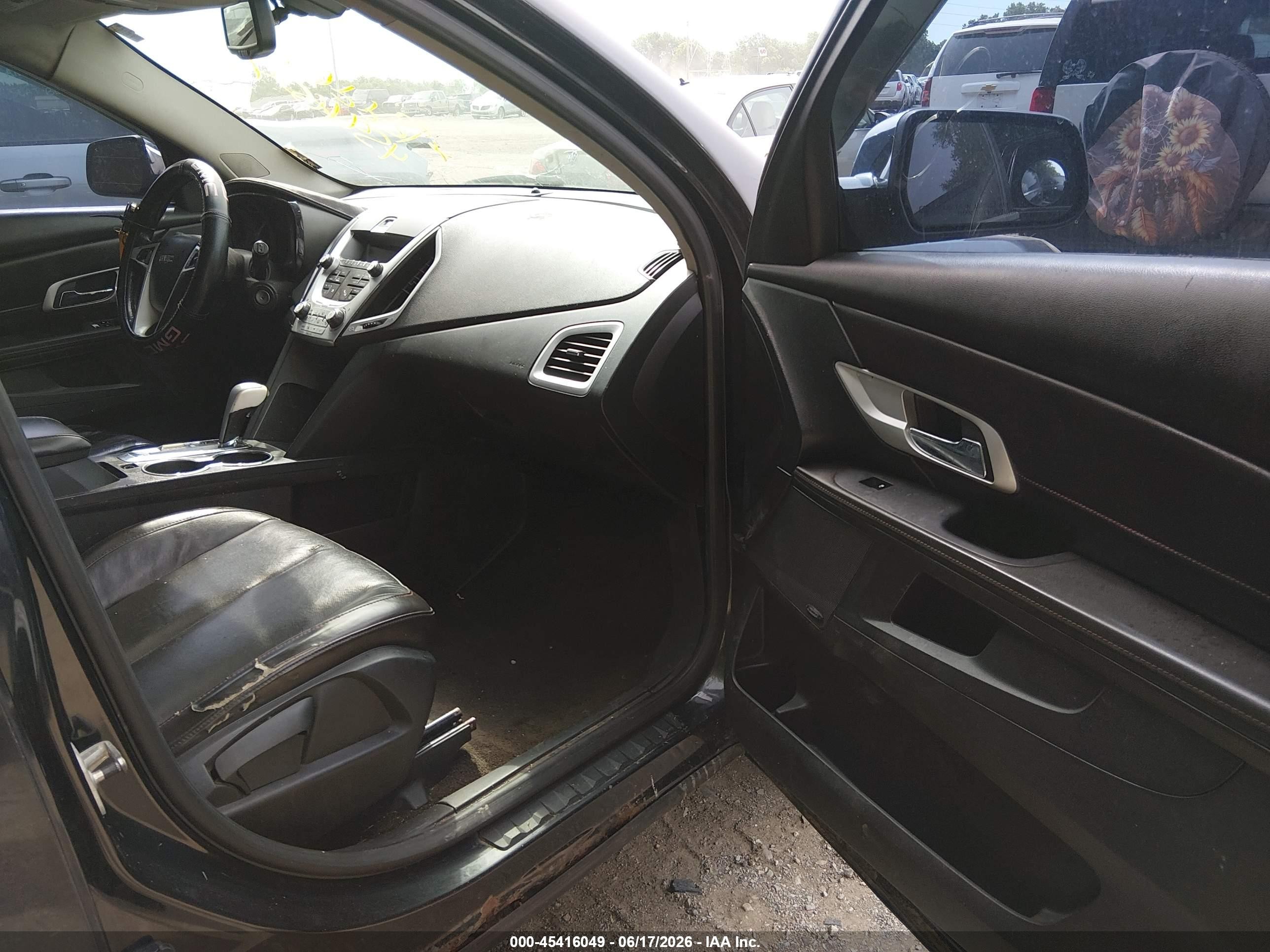 2010 Gmc Terrain Slt-1 Black vin: 2CTFLFEY4A6236117