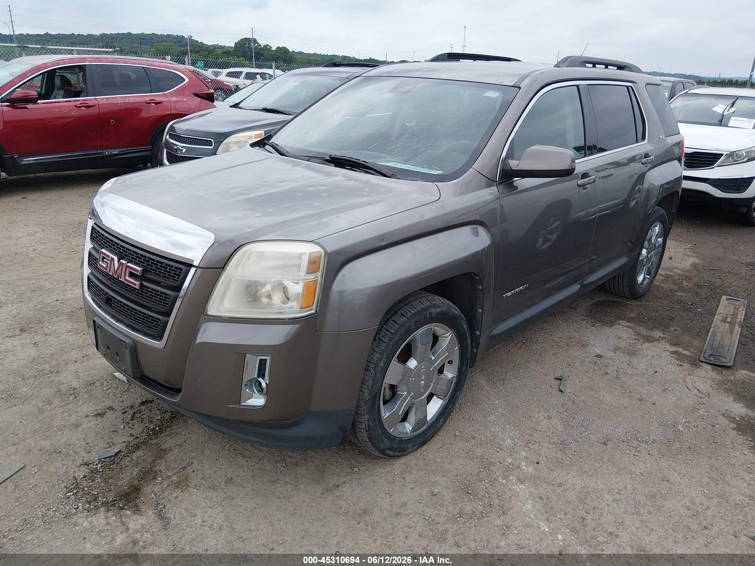 2010 Gmc Terrain Slt-1 Brown vin: 2CTFLFEY9A6246769