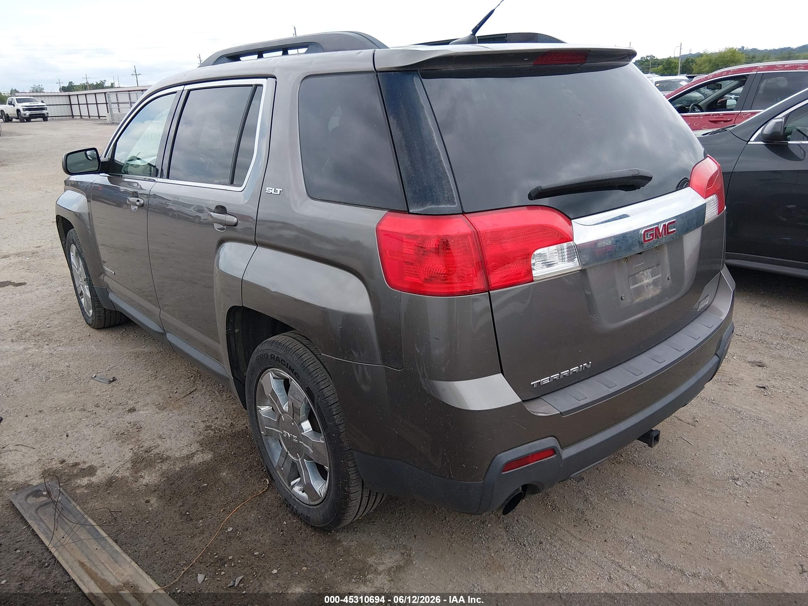 2010 Gmc Terrain Slt-1 Brown vin: 2CTFLFEY9A6246769