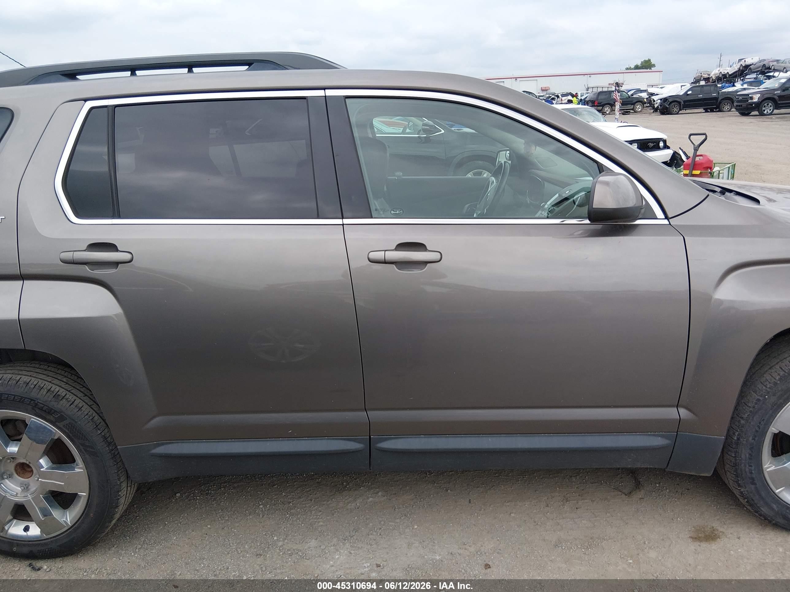 2010 Gmc Terrain Slt-1 Brown vin: 2CTFLFEY9A6246769