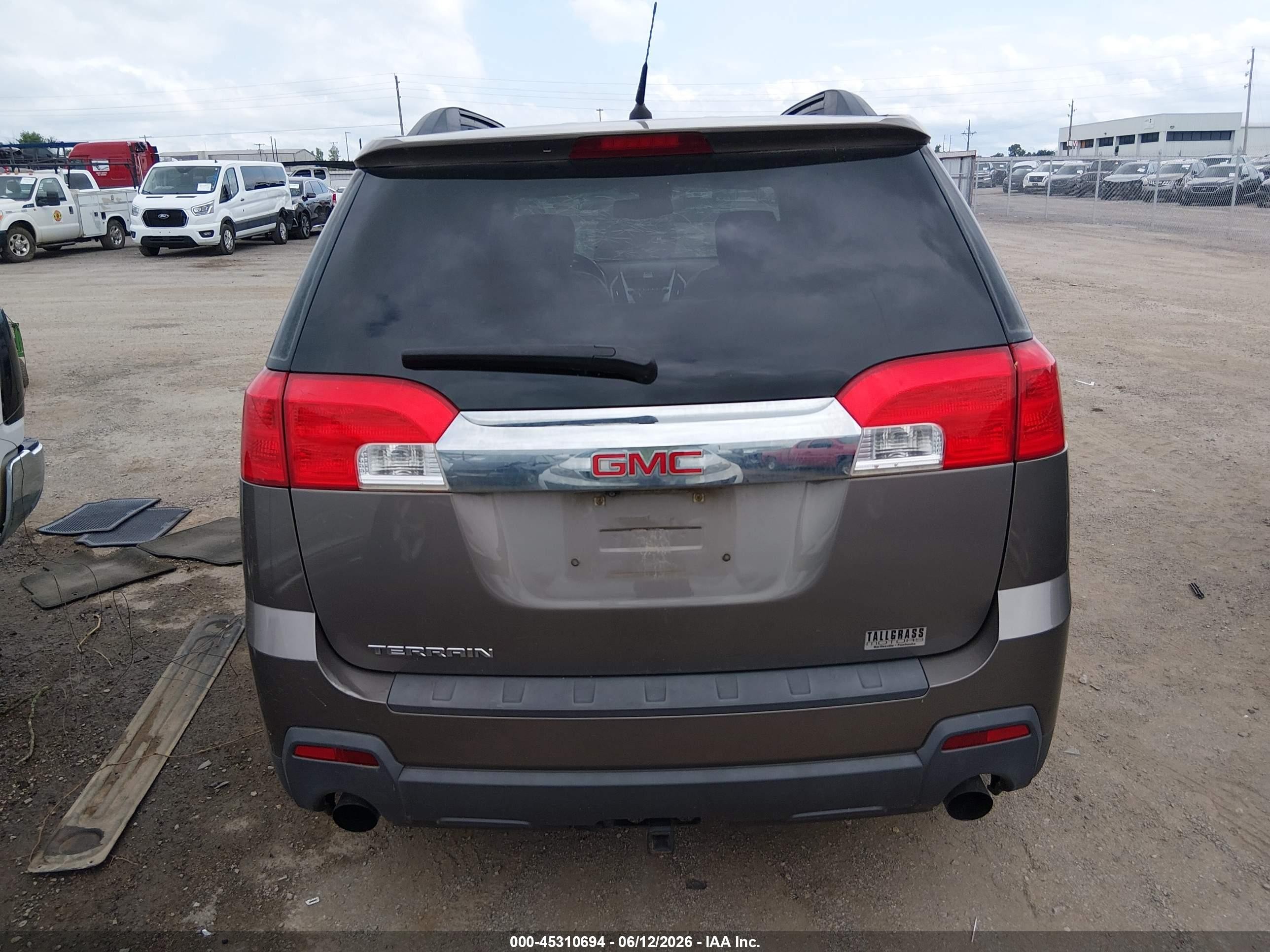 2010 Gmc Terrain Slt-1 Brown vin: 2CTFLFEY9A6246769