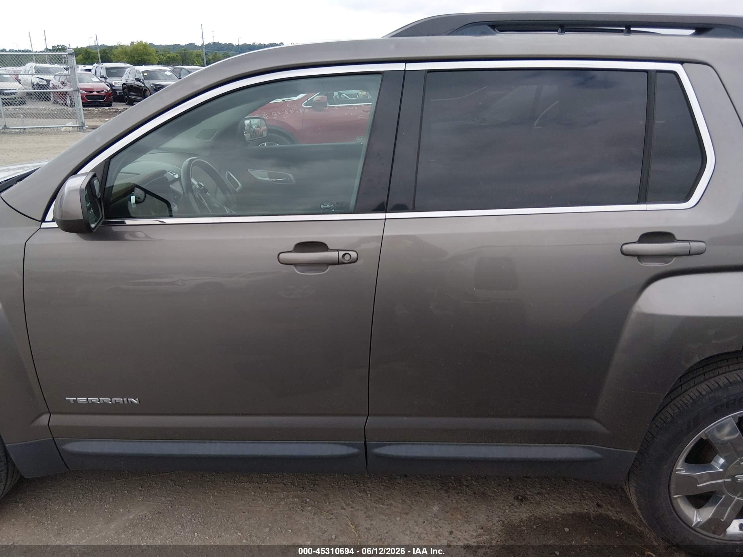 2010 Gmc Terrain Slt-1 Brown vin: 2CTFLFEY9A6246769