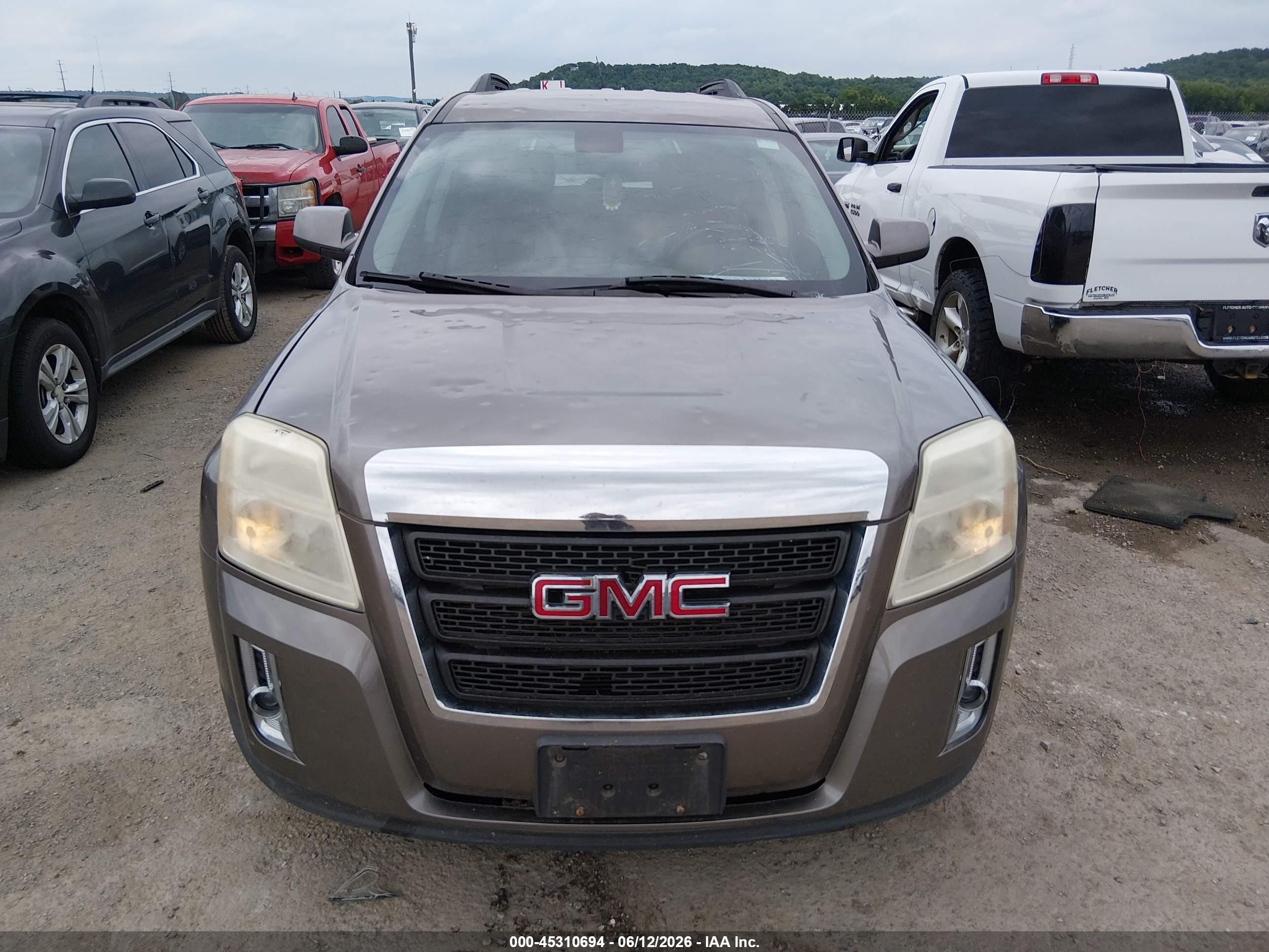 2010 Gmc Terrain Slt-1 Brown vin: 2CTFLFEY9A6246769