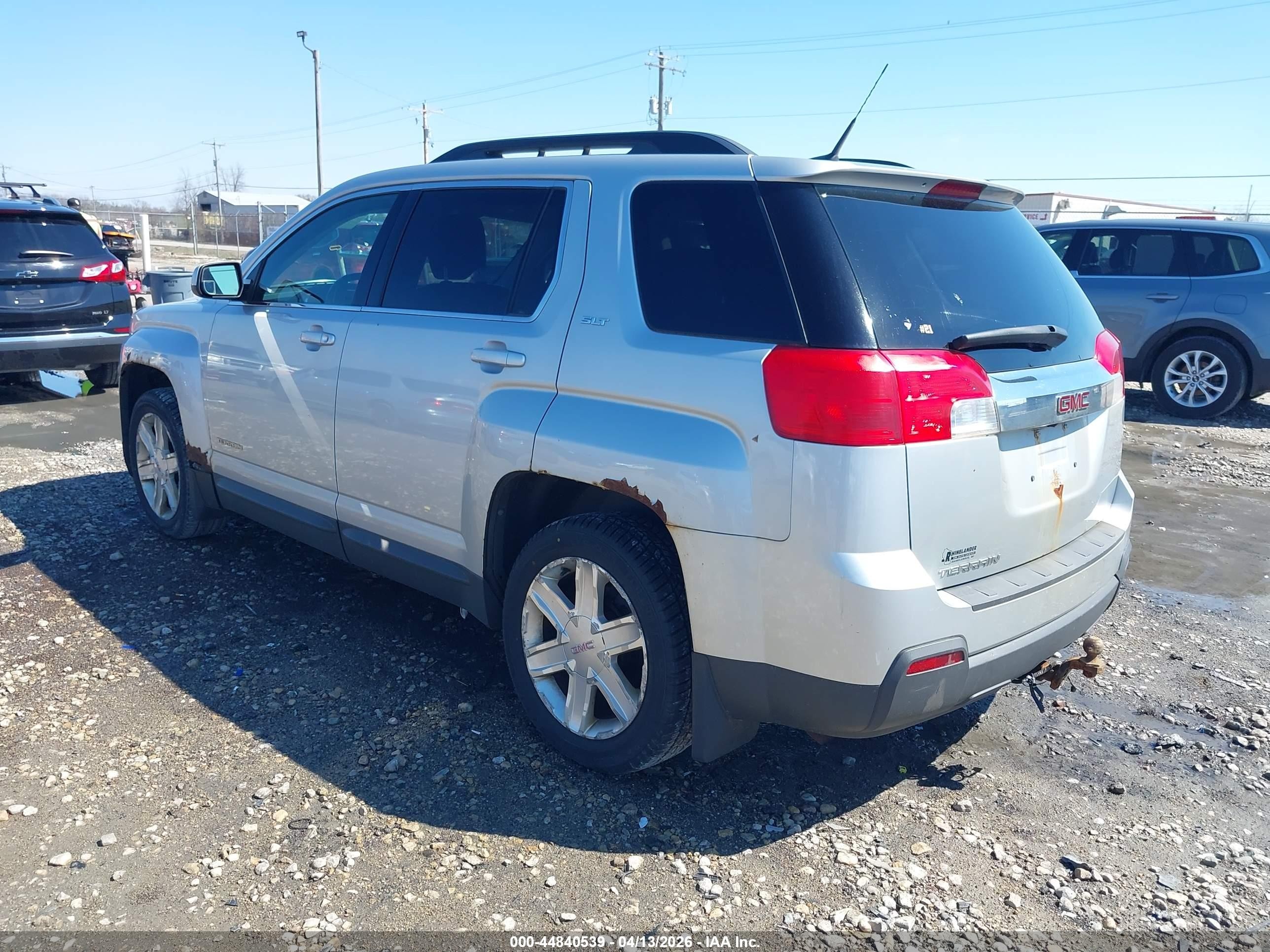 2010 Gmc Terrain Slt-1 Silver vin: 2CTFLGEW0A6243876