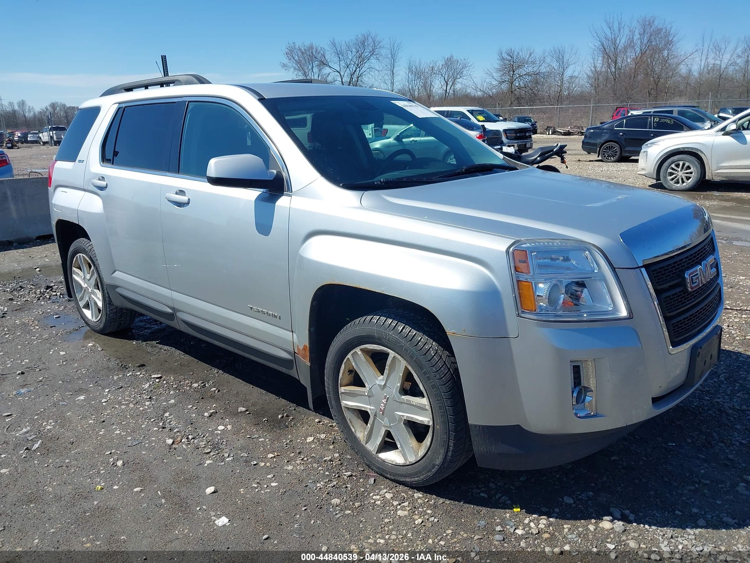 2010 Gmc Terrain Slt-1 Silver vin: 2CTFLGEW0A6243876