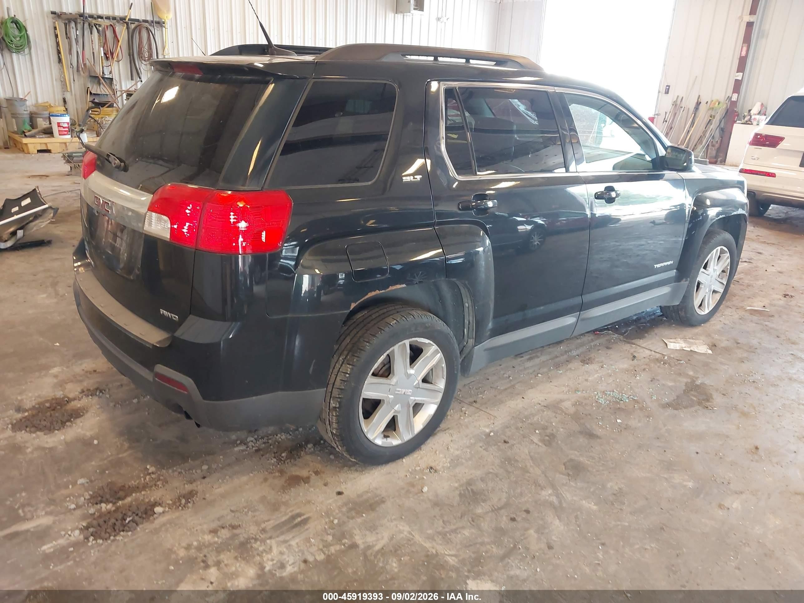 2010 Gmc Terrain Slt-1 Black vin: 2CTFLGEY0A6356387