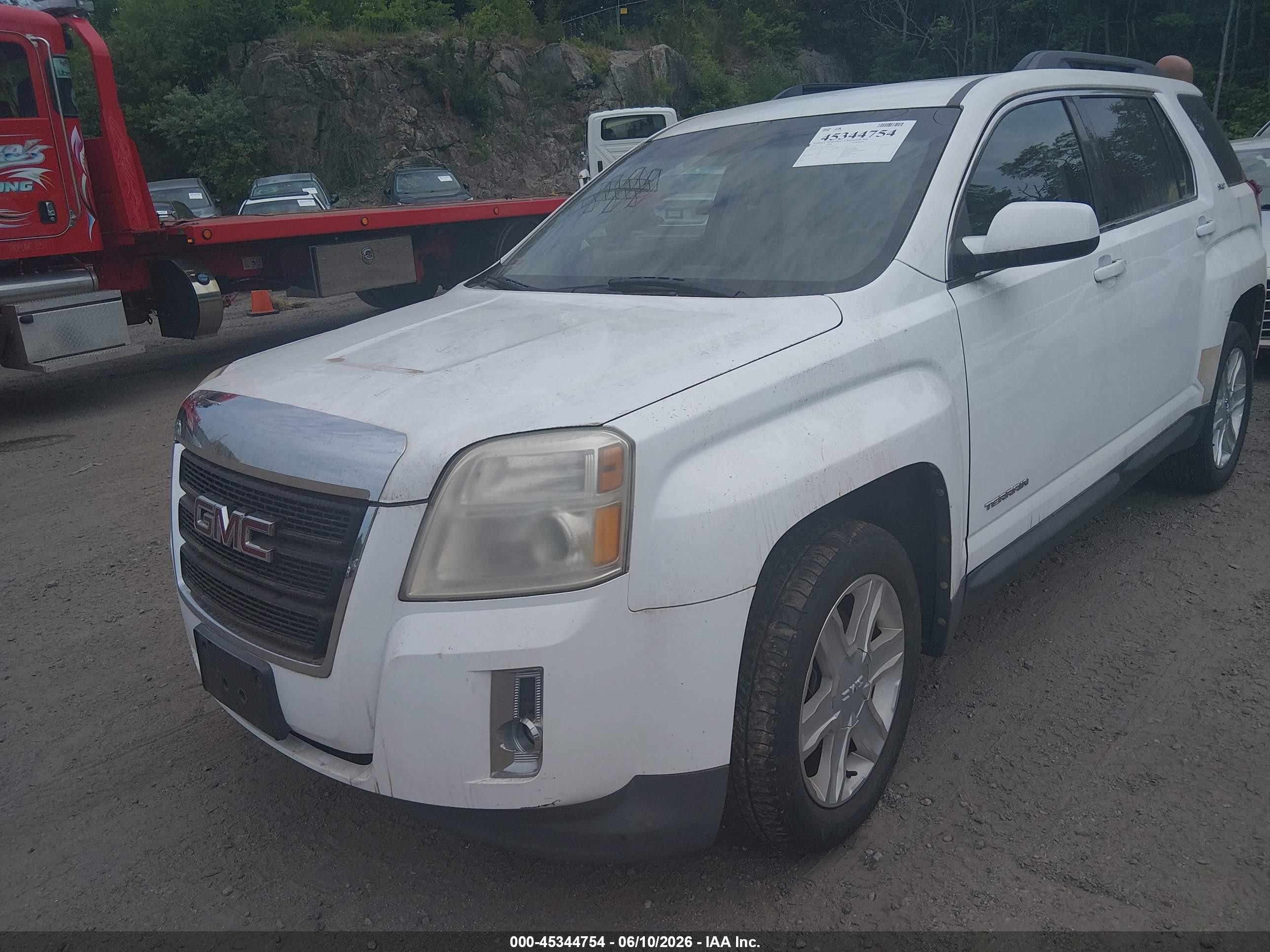 2010 Gmc Terrain Slt-1 White vin: 2CTFLGEY1A6281909