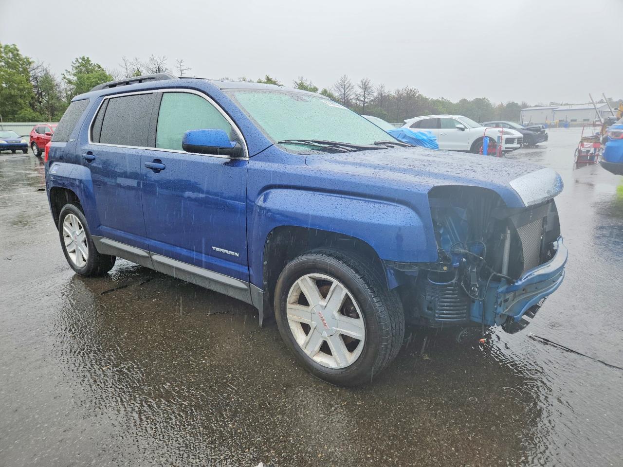 2010 Gmc Terrain Slt Blue vin: 2CTFLGEY2A6248076
