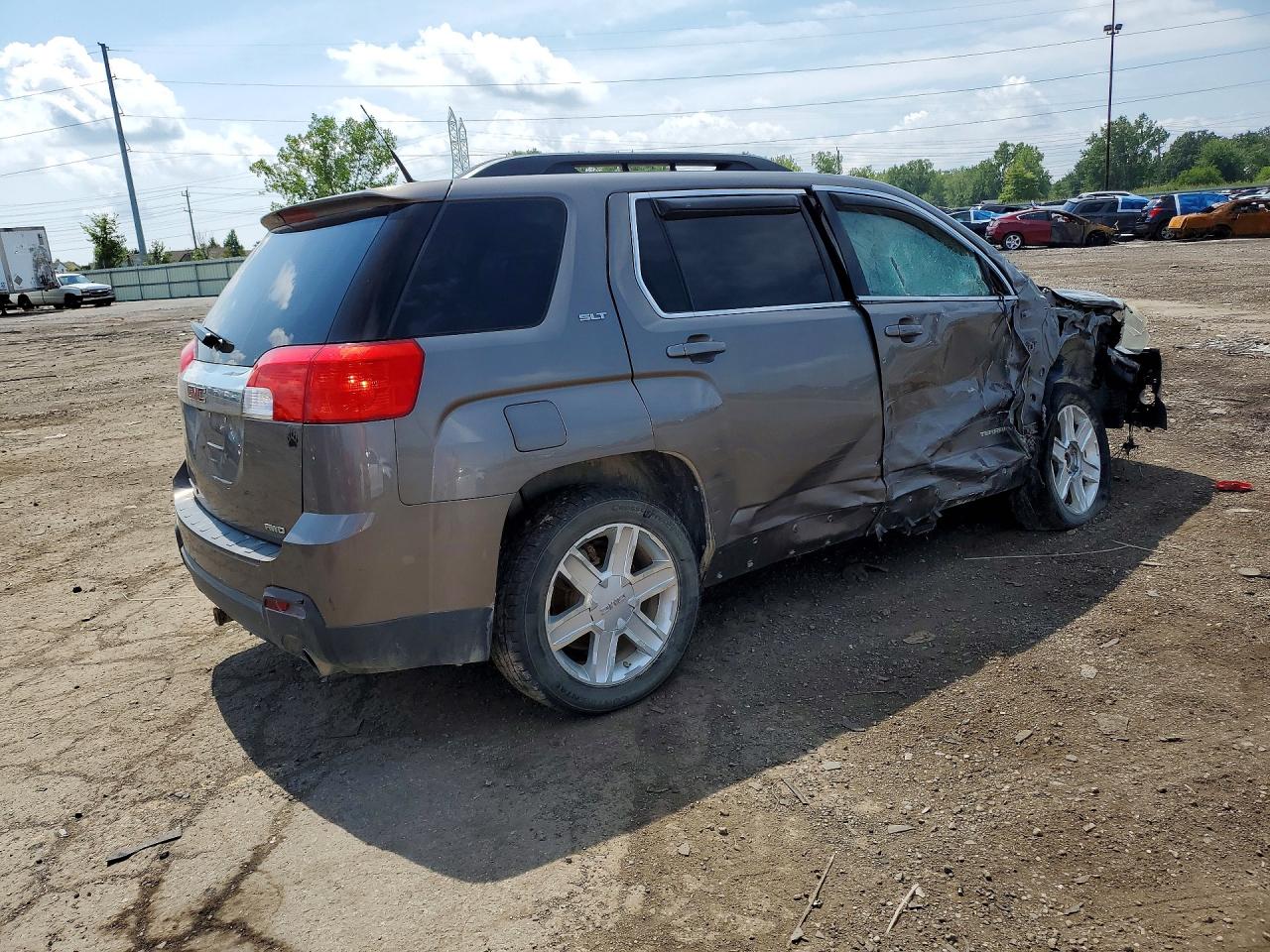 2010 Gmc Terrain Slt Gray vin: 2CTFLGEY2A6333953