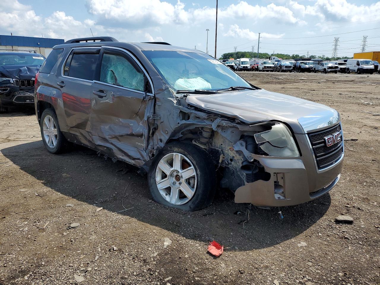 2010 Gmc Terrain Slt Gray vin: 2CTFLGEY2A6333953