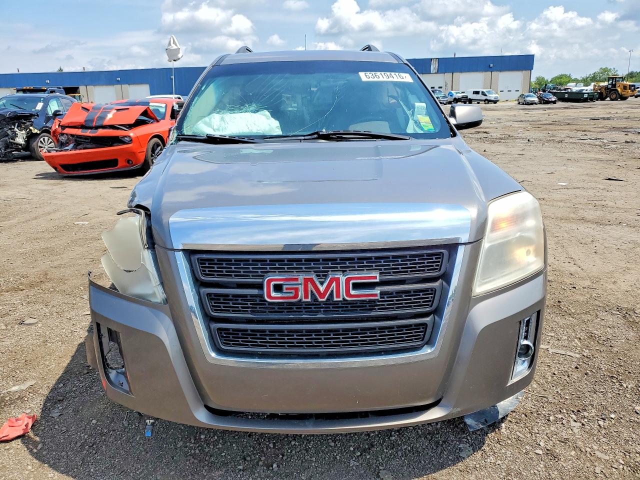 2010 Gmc Terrain Slt Gray vin: 2CTFLGEY2A6333953