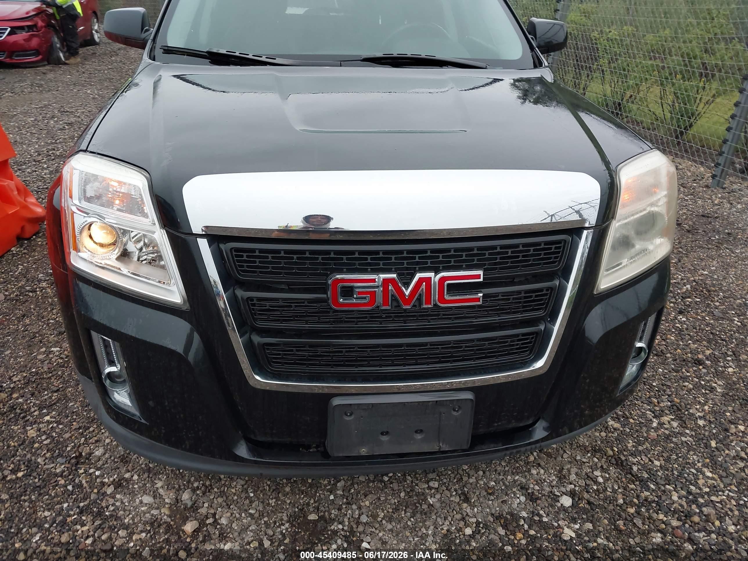 2010 Gmc Terrain Slt-1 Black vin: 2CTFLGEYXA6360558