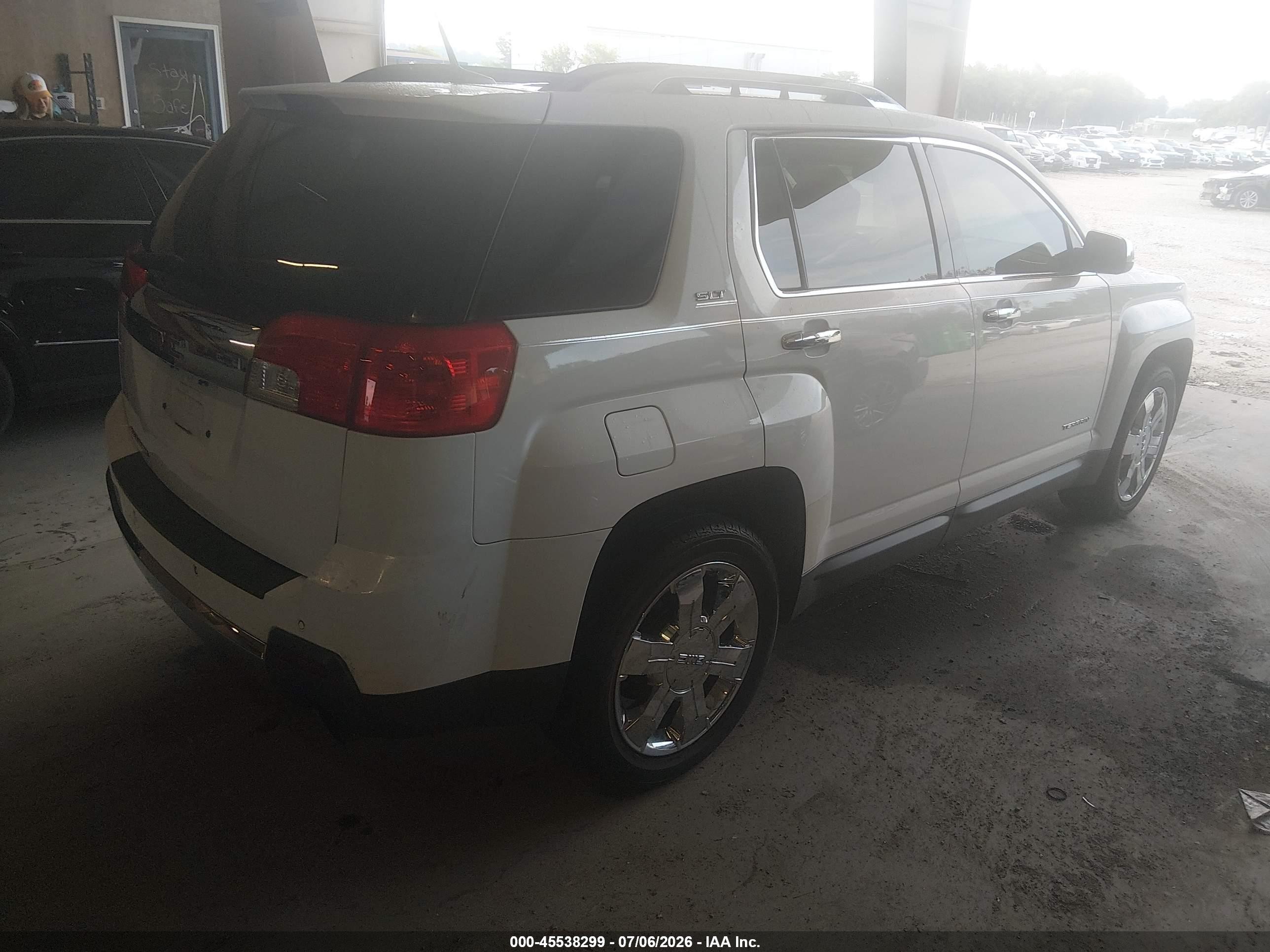 2010 Gmc Terrain Slt-2 White vin: 2CTFLHEY1A6392188