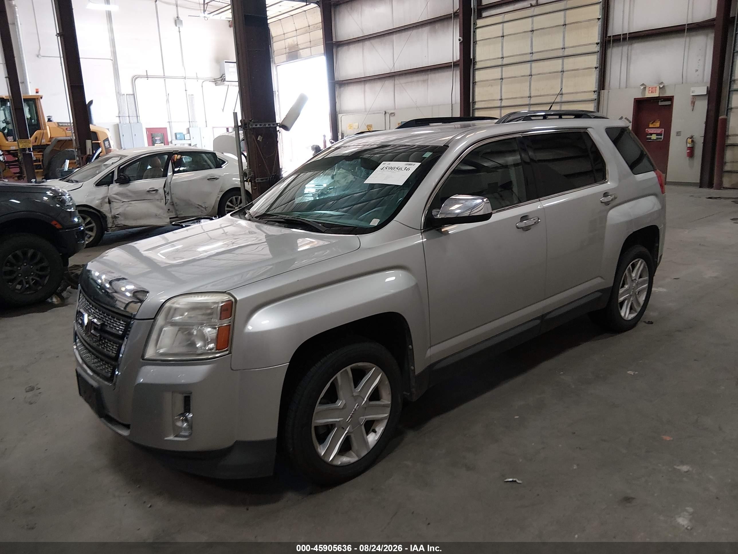 2010 Gmc Terrain Slt-2 Silver vin: 2CTFLJEW0A6389367