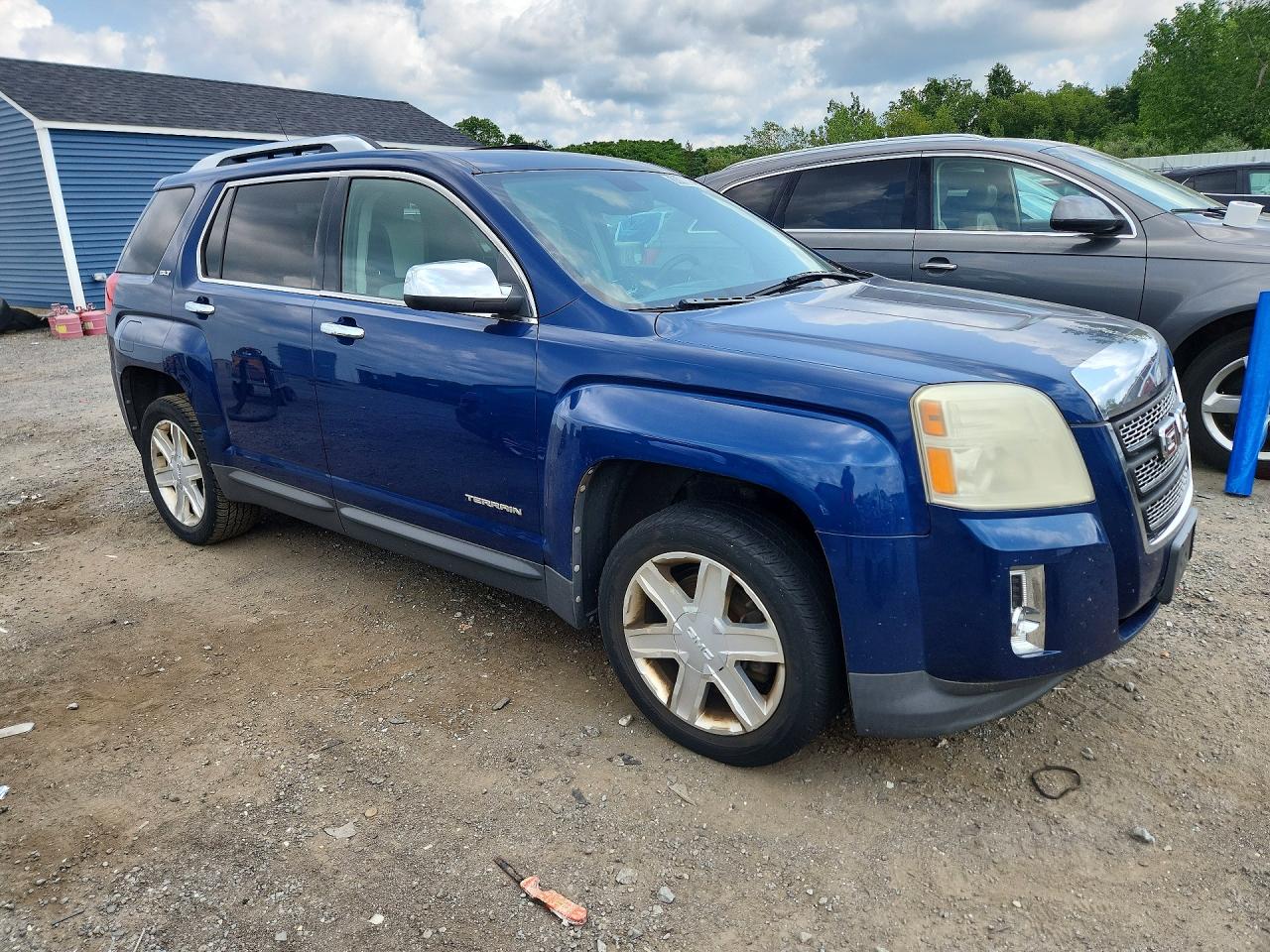 2010 Gmc Terrain Slt Blue vin: 2CTFLJEW7A6347701