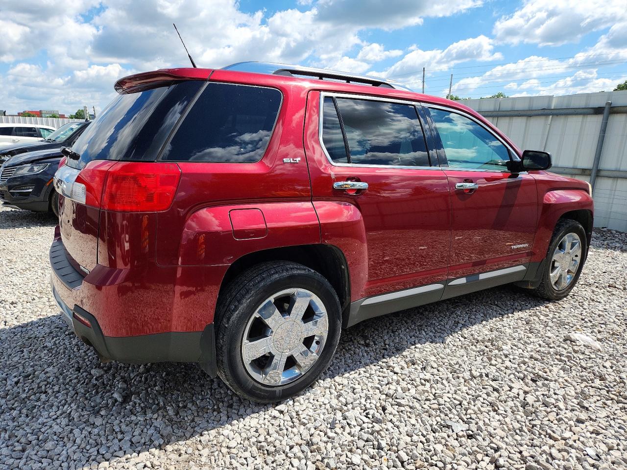 2010 Gmc Terrain Slt Красный vin: 2CTFLJEY9A6307461