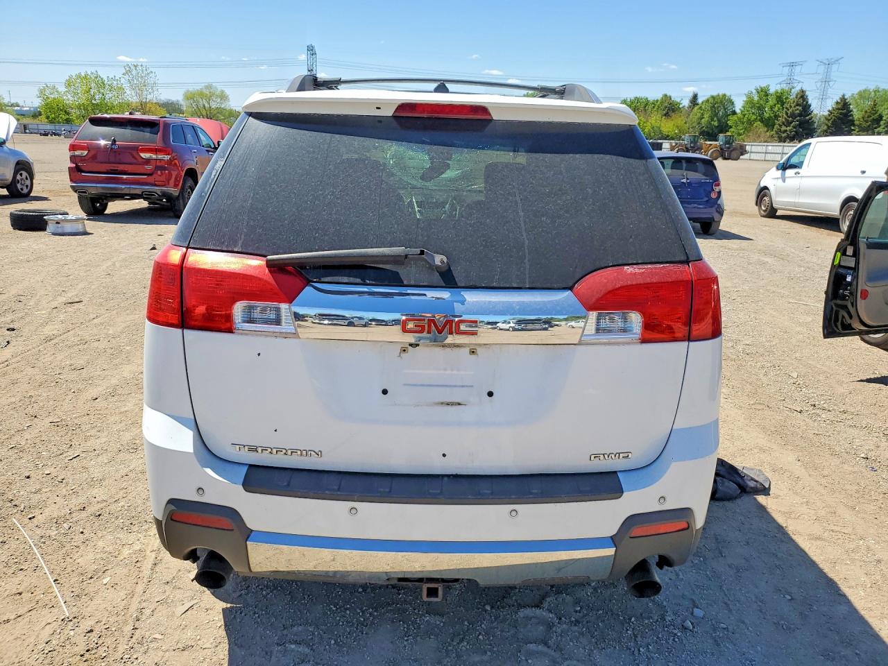 2010 Gmc Terrain Slt White vin: 2CTFLJEYXA6277256