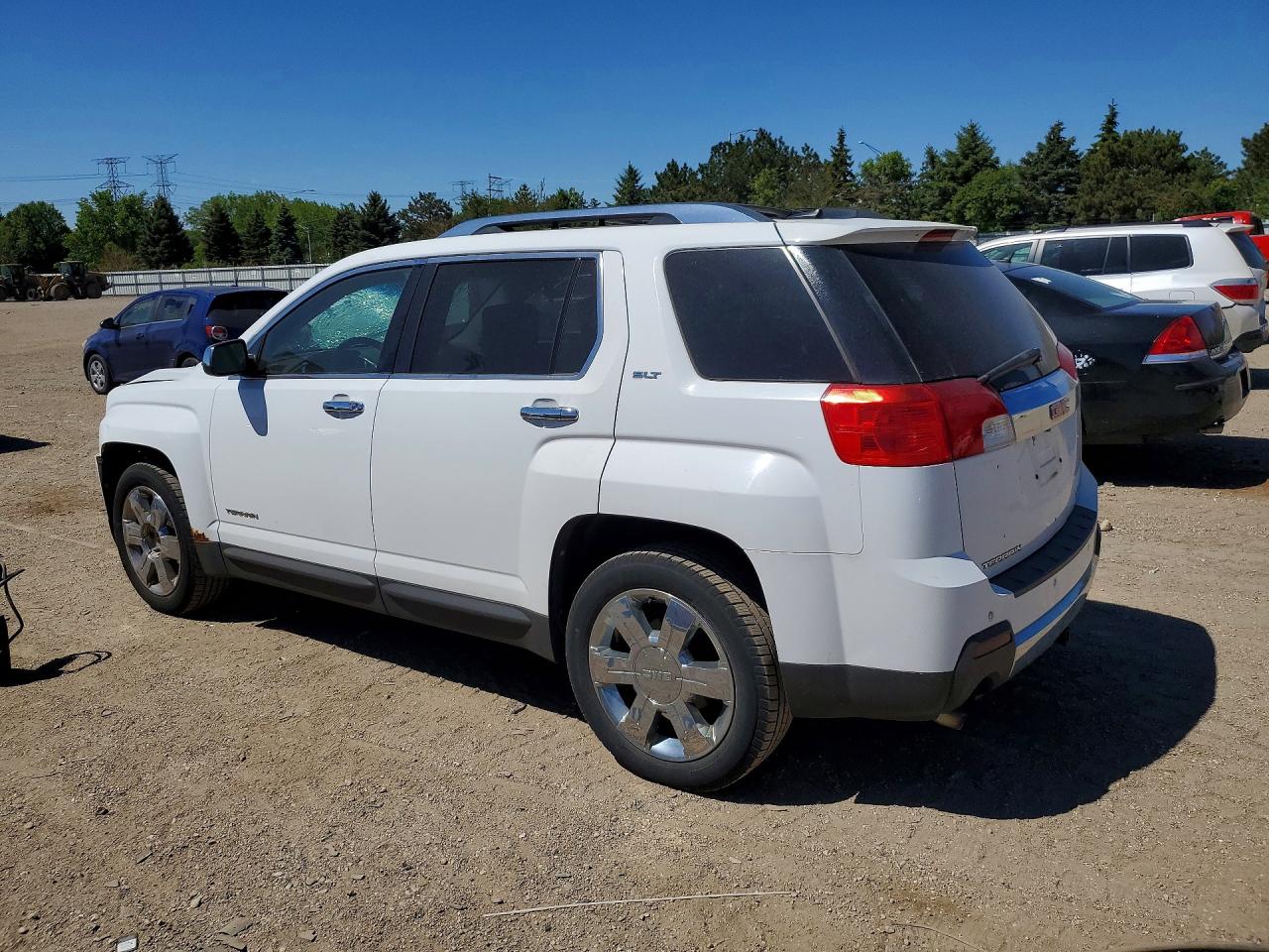 2010 Gmc Terrain Slt White vin: 2CTFLJEYXA6277256