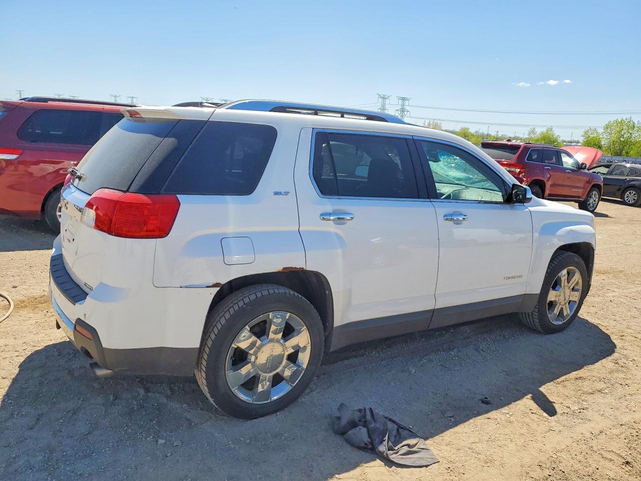 2010 Gmc Terrain Slt White vin: 2CTFLJEYXA6277256
