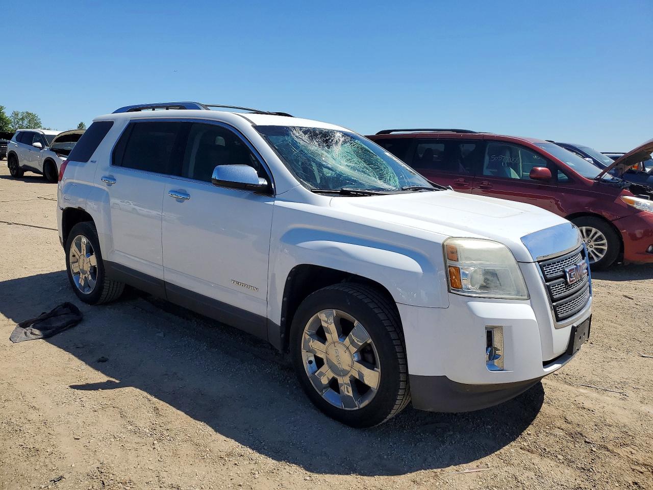 2010 Gmc Terrain Slt White vin: 2CTFLJEYXA6277256