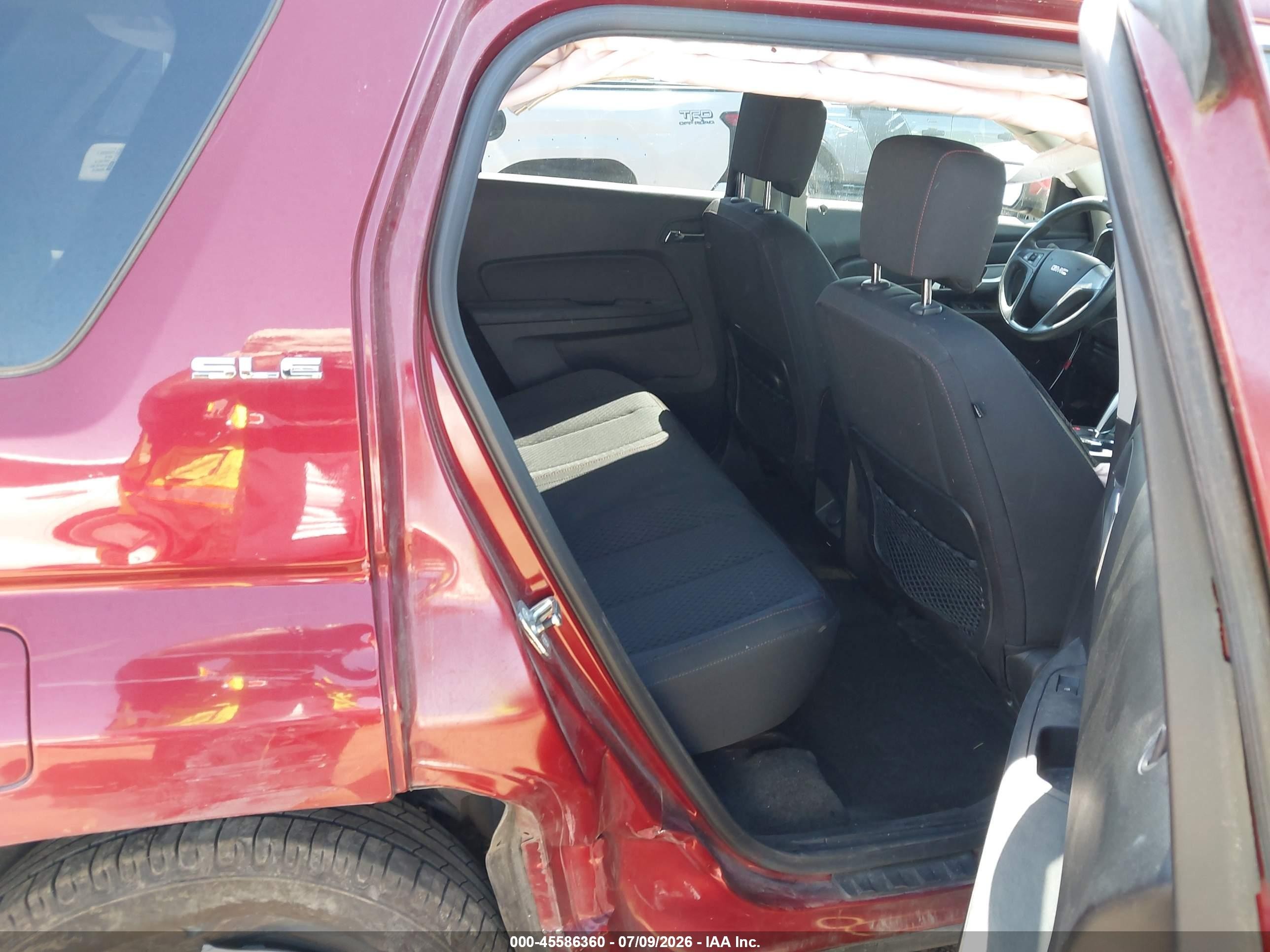 2011 Gmc Terrain Sle-1 Red vin: 2CTFLREC0B6282311