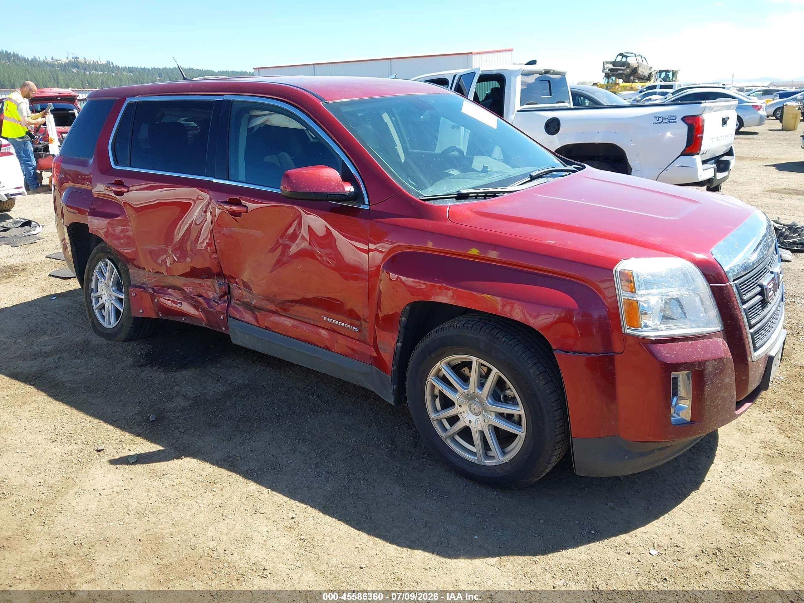 2011 Gmc Terrain Sle-1 Red vin: 2CTFLREC0B6282311