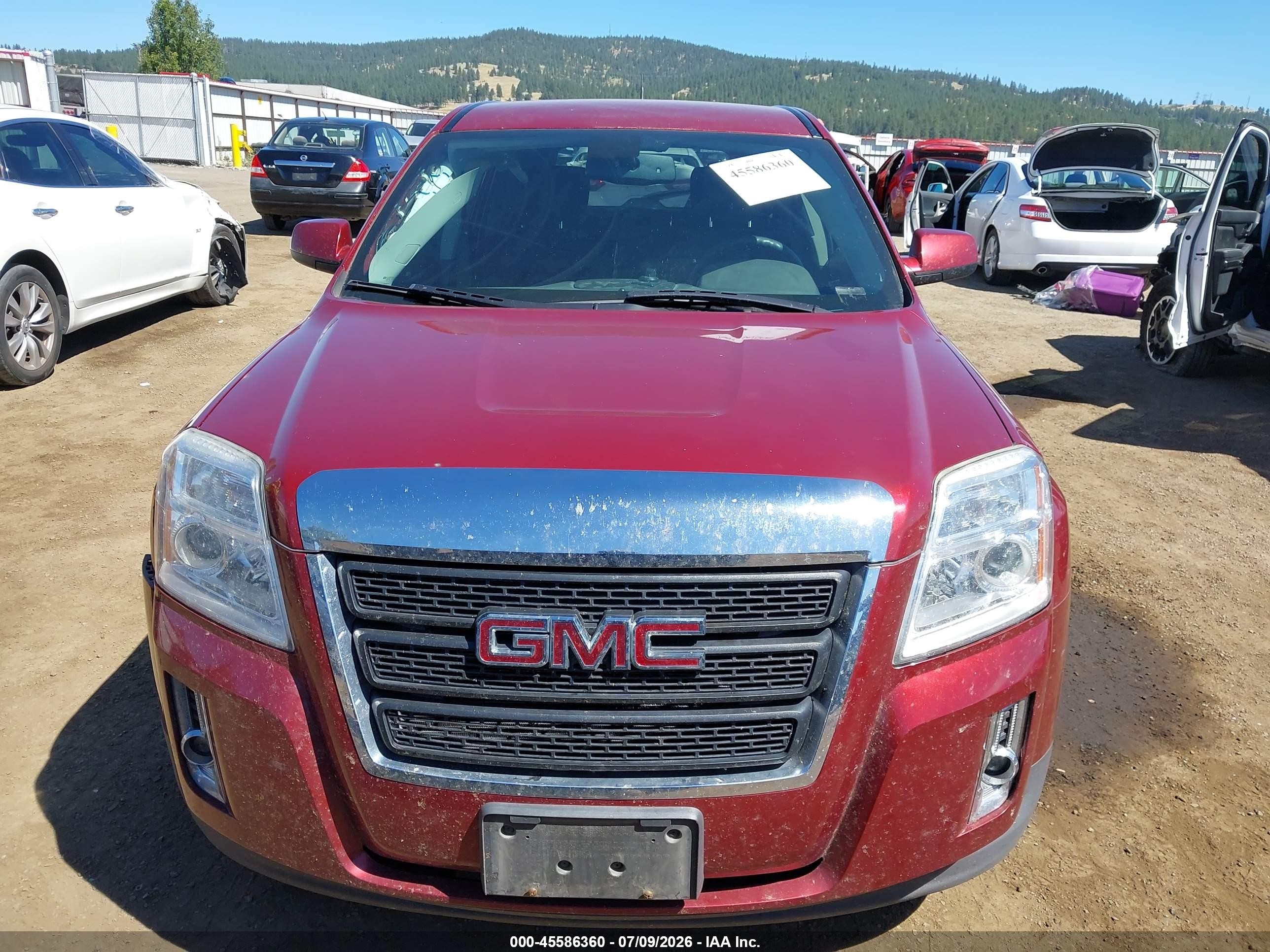 2011 Gmc Terrain Sle-1 Red vin: 2CTFLREC0B6282311