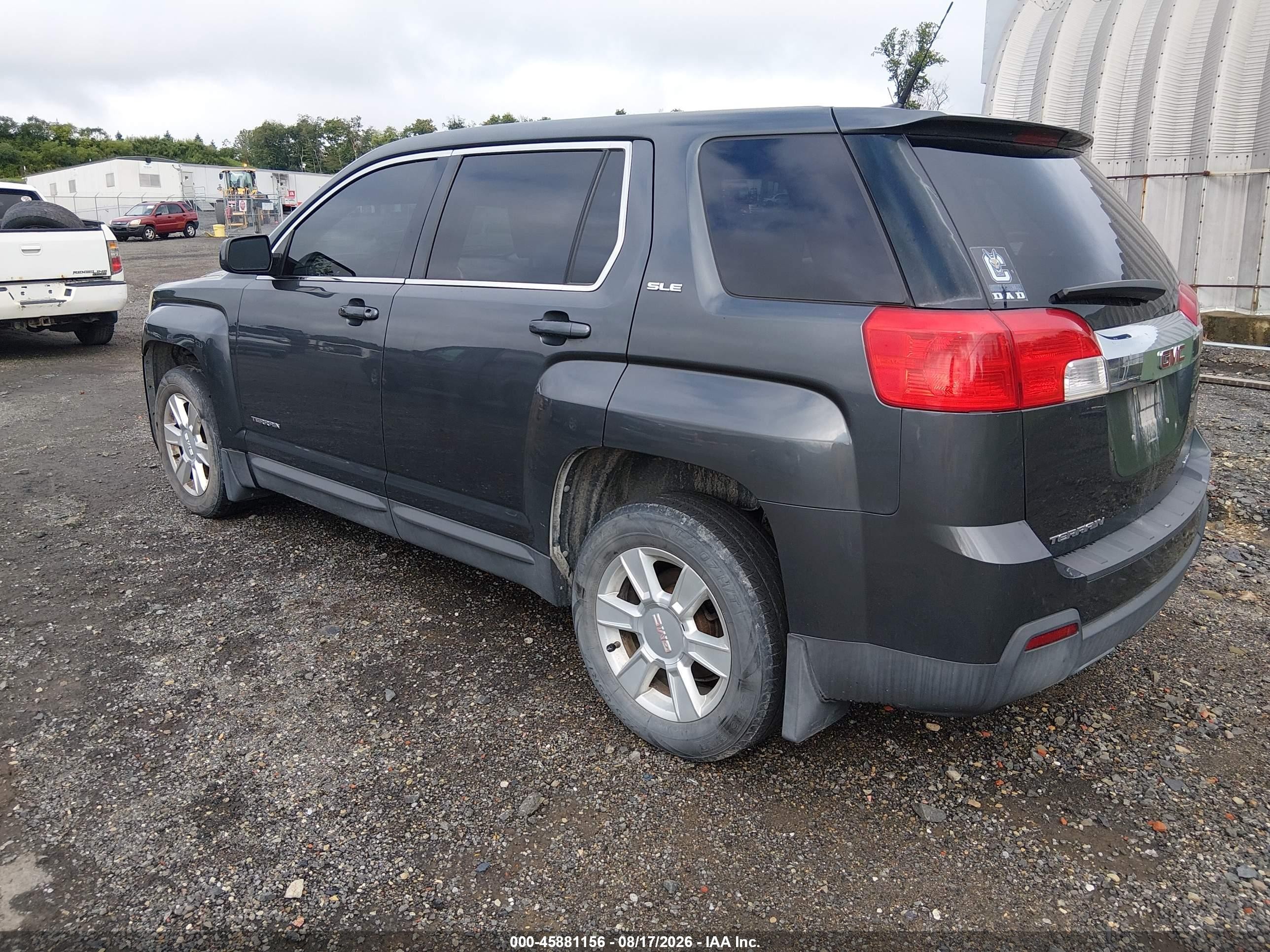 2011 Gmc Terrain Sle-1 Gray vin: 2CTFLREC0B6376737