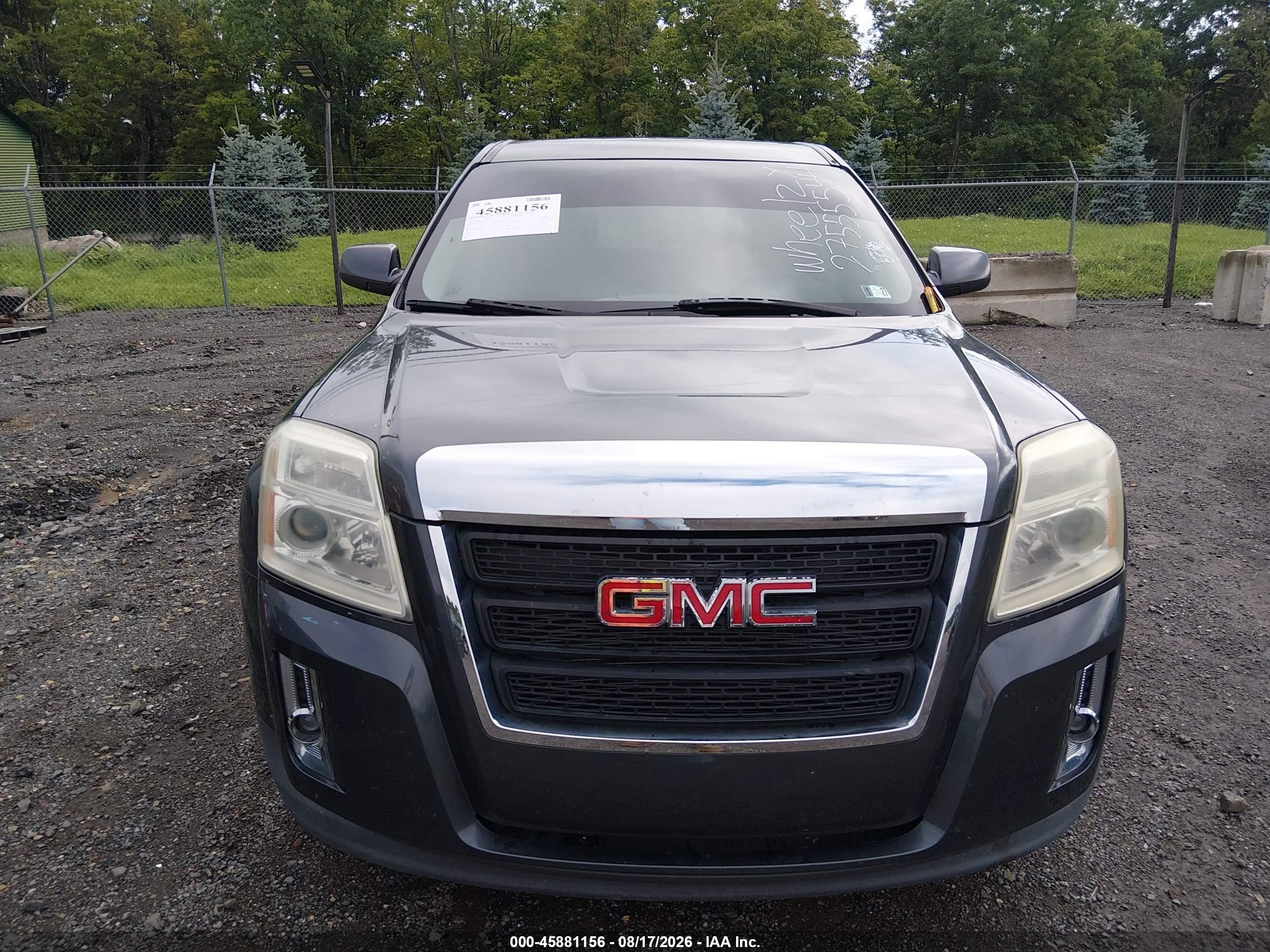 2011 Gmc Terrain Sle-1 Gray vin: 2CTFLREC0B6376737