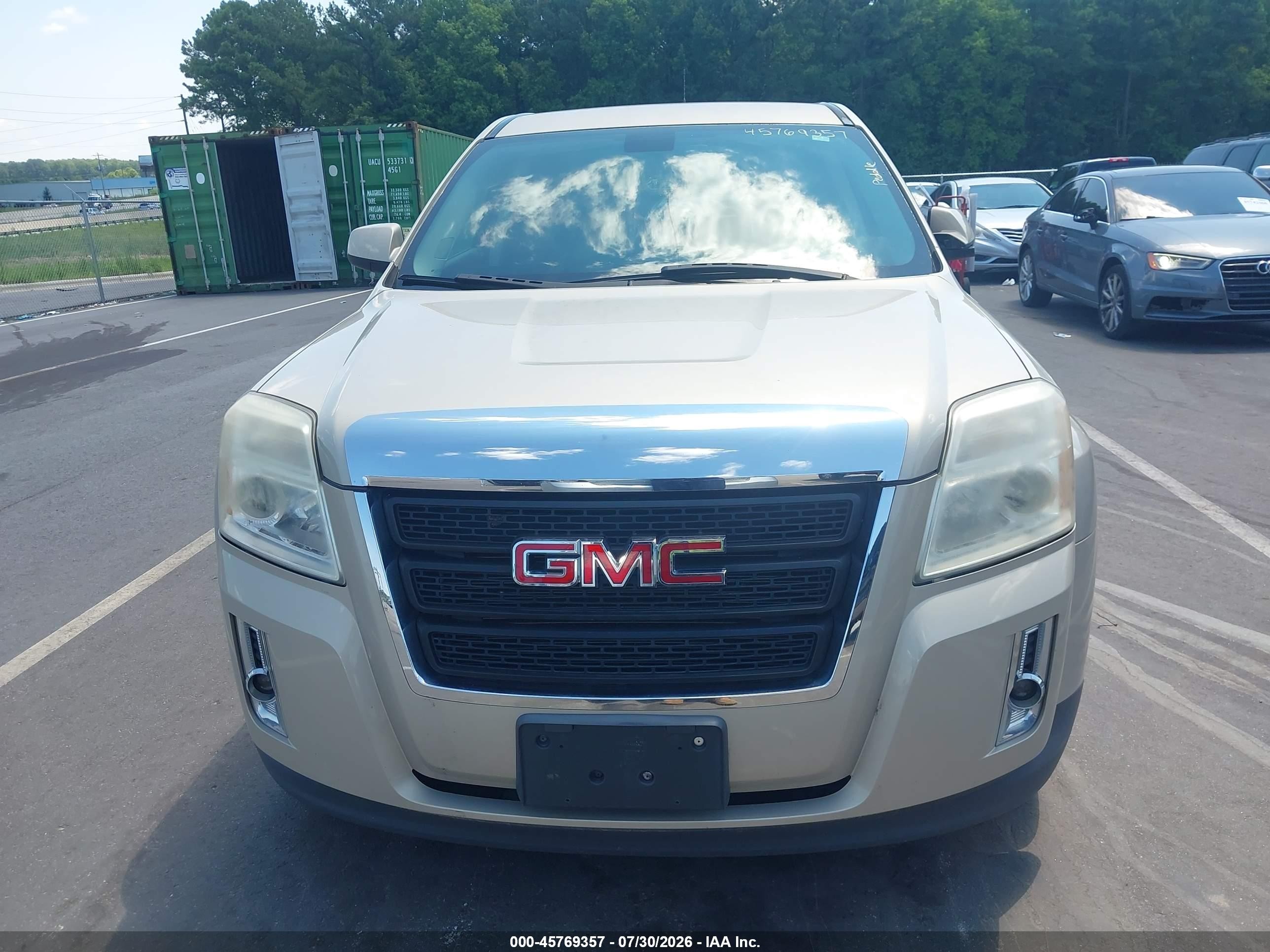 2011 Gmc Terrain Sle-1 Champagne vin: 2CTFLREC2B6357445