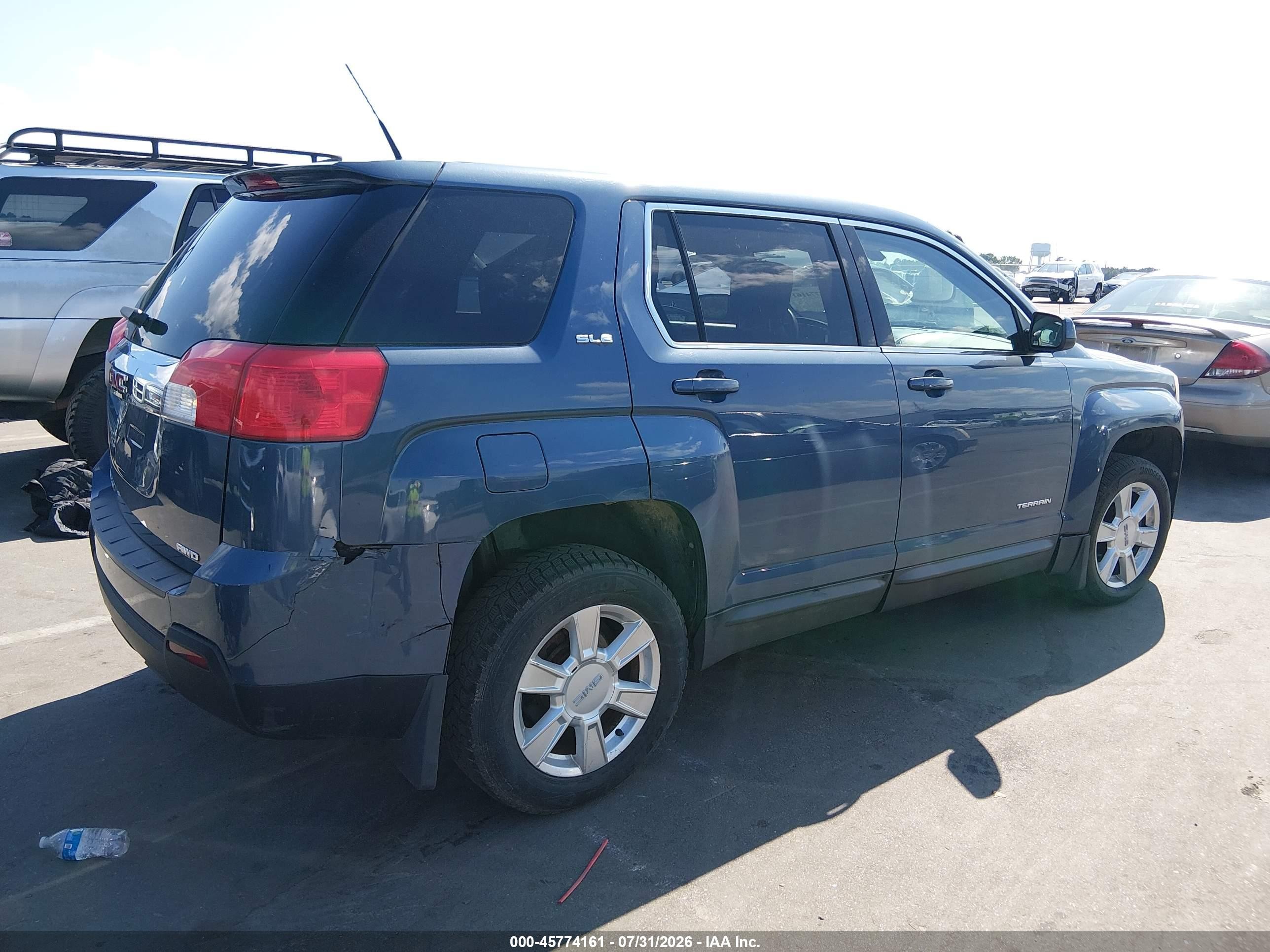 2011 Gmc Terrain Sle-1 Light Blue vin: 2CTFLREC2B6369871