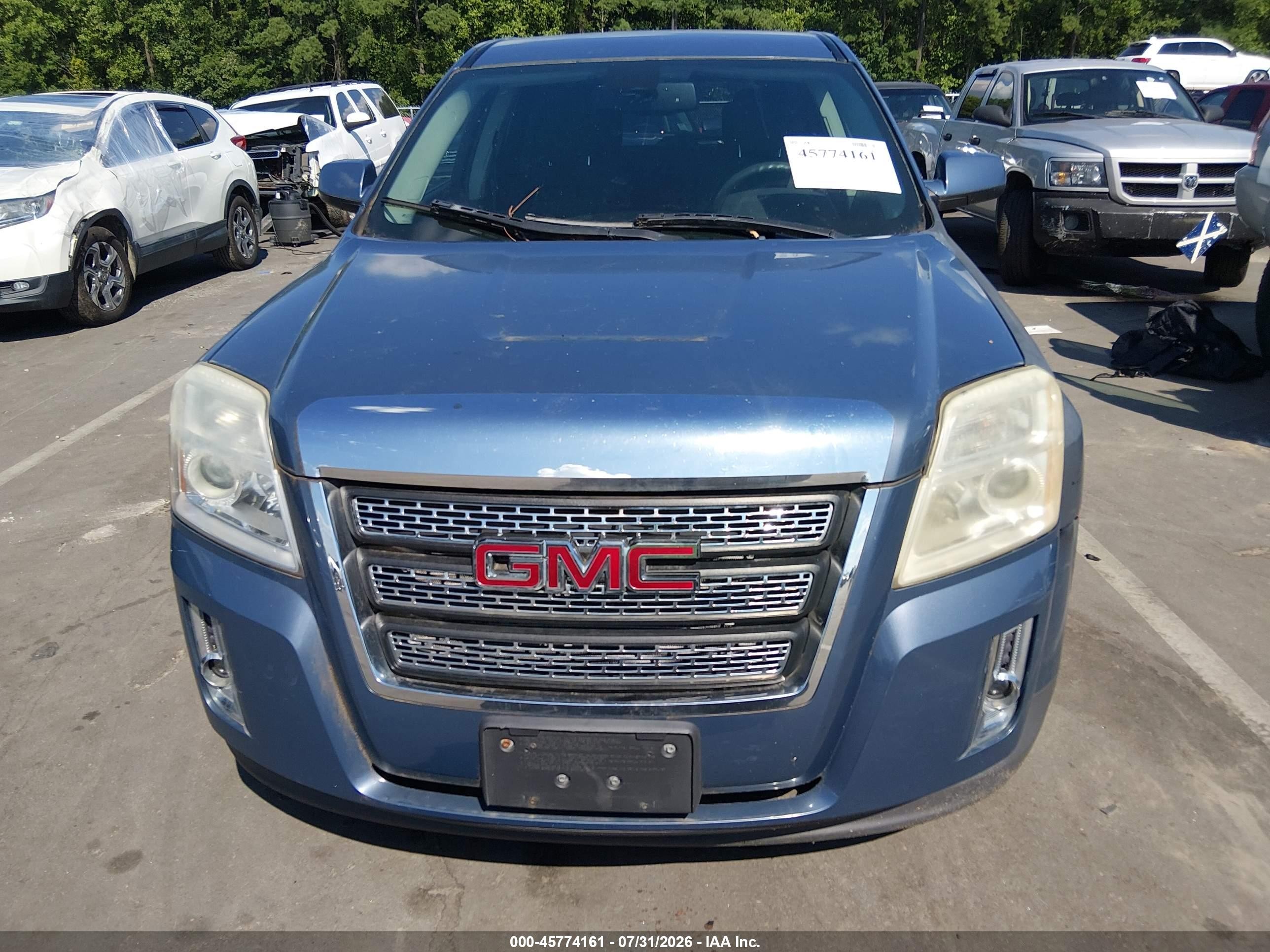 2011 Gmc Terrain Sle-1 Light Blue vin: 2CTFLREC2B6369871