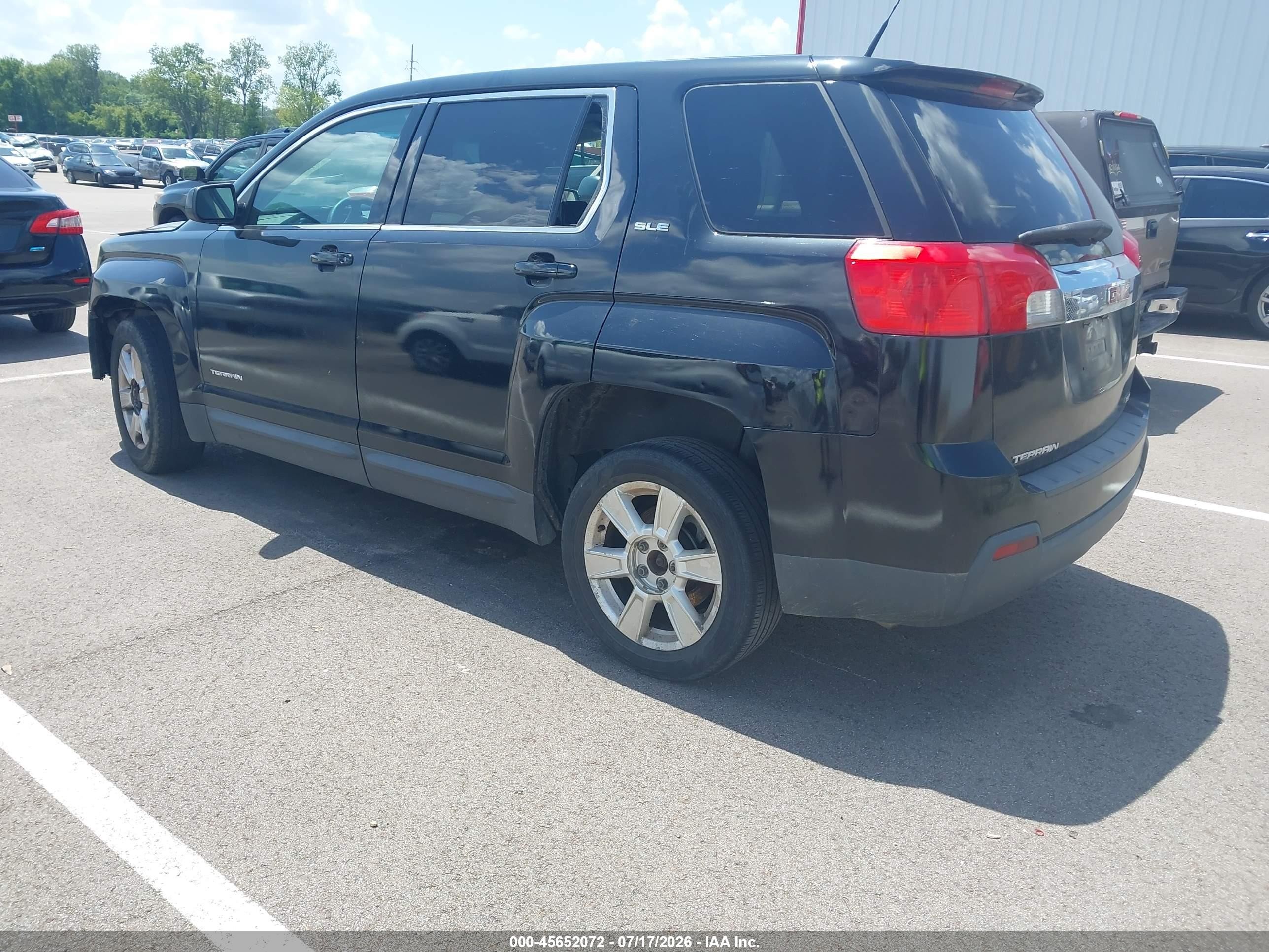 2011 Gmc Terrain Sle-1 Черный vin: 2CTFLREC2B6469582