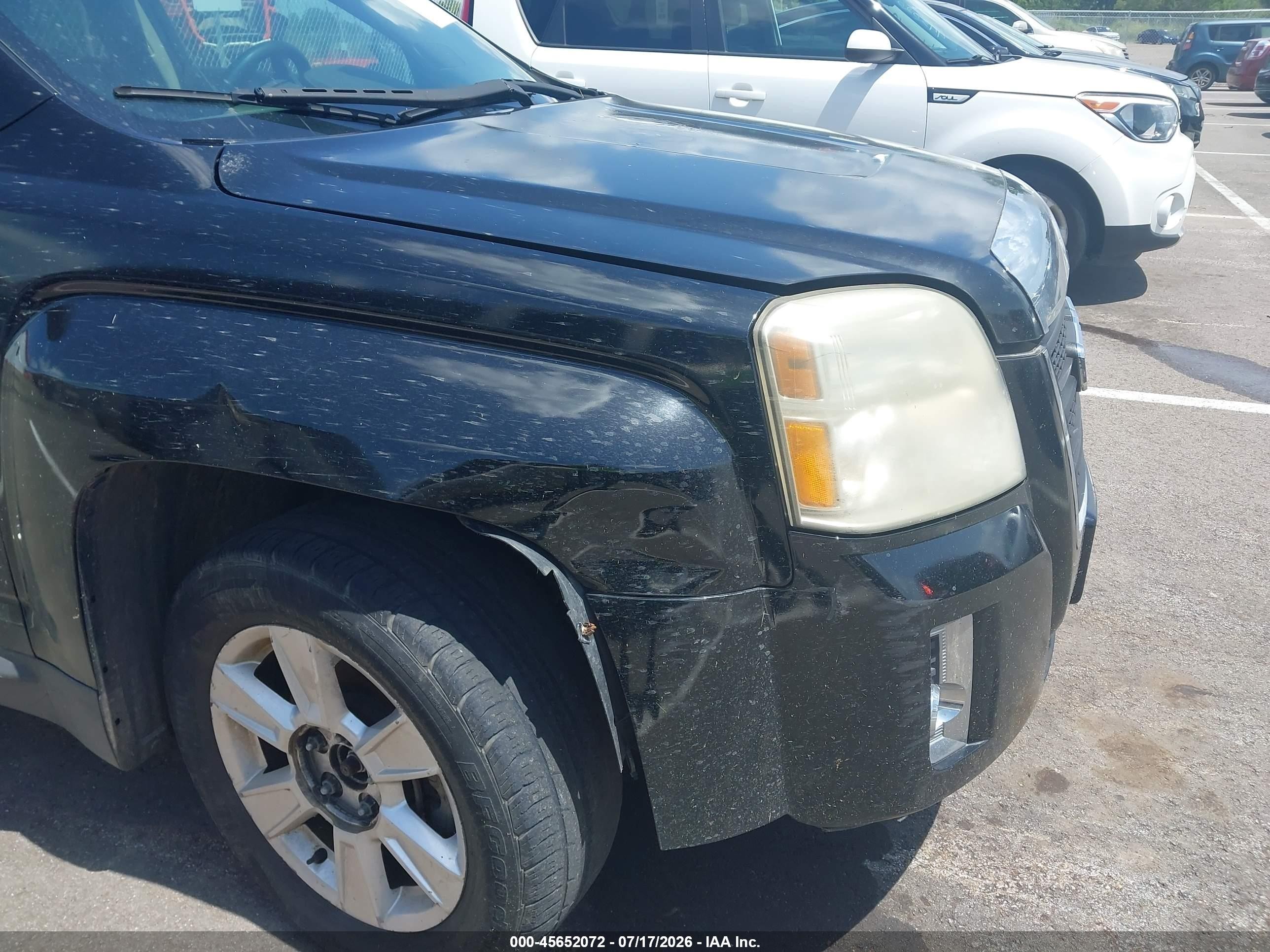 2011 Gmc Terrain Sle-1 Черный vin: 2CTFLREC2B6469582