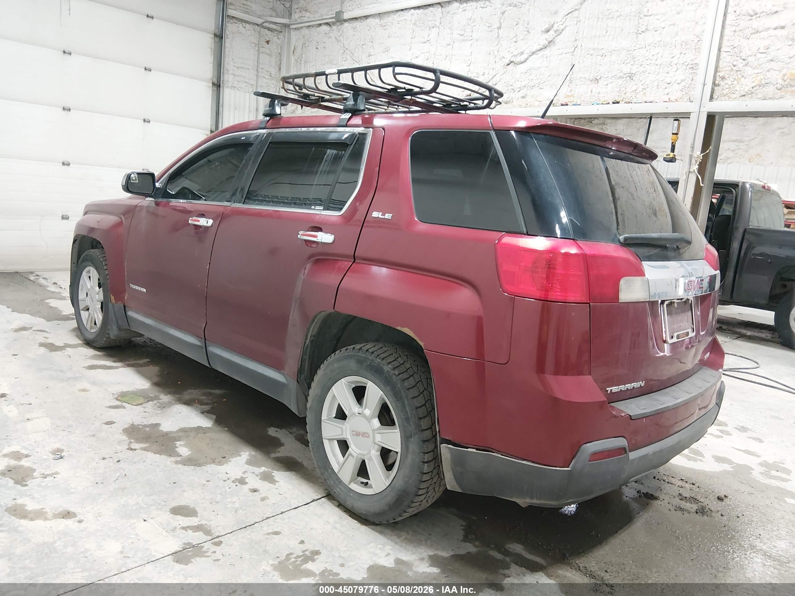 2011 Gmc Terrain Sle-1 Maroon vin: 2CTFLREC6B6234845