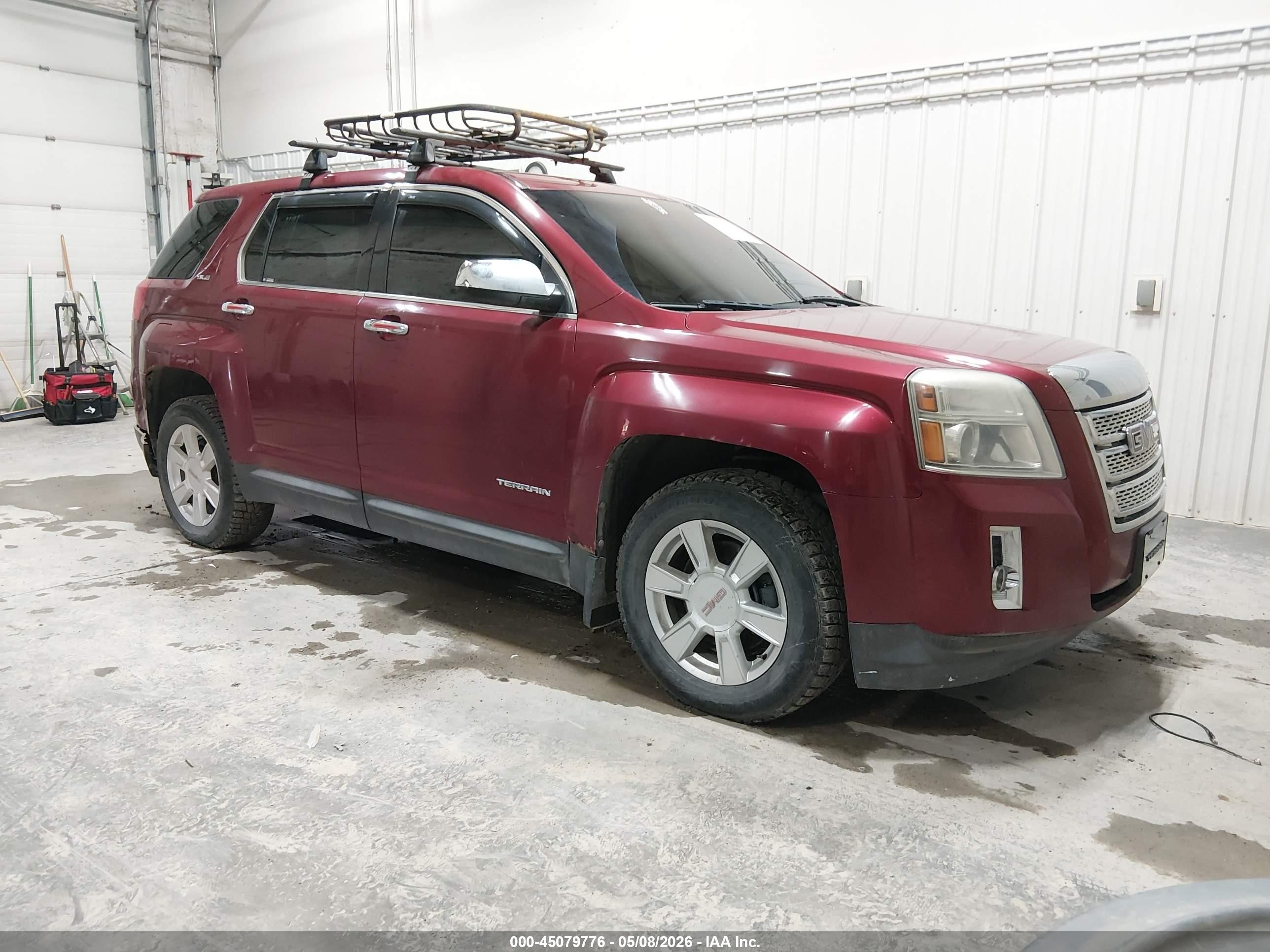 2011 Gmc Terrain Sle-1 Maroon vin: 2CTFLREC6B6234845