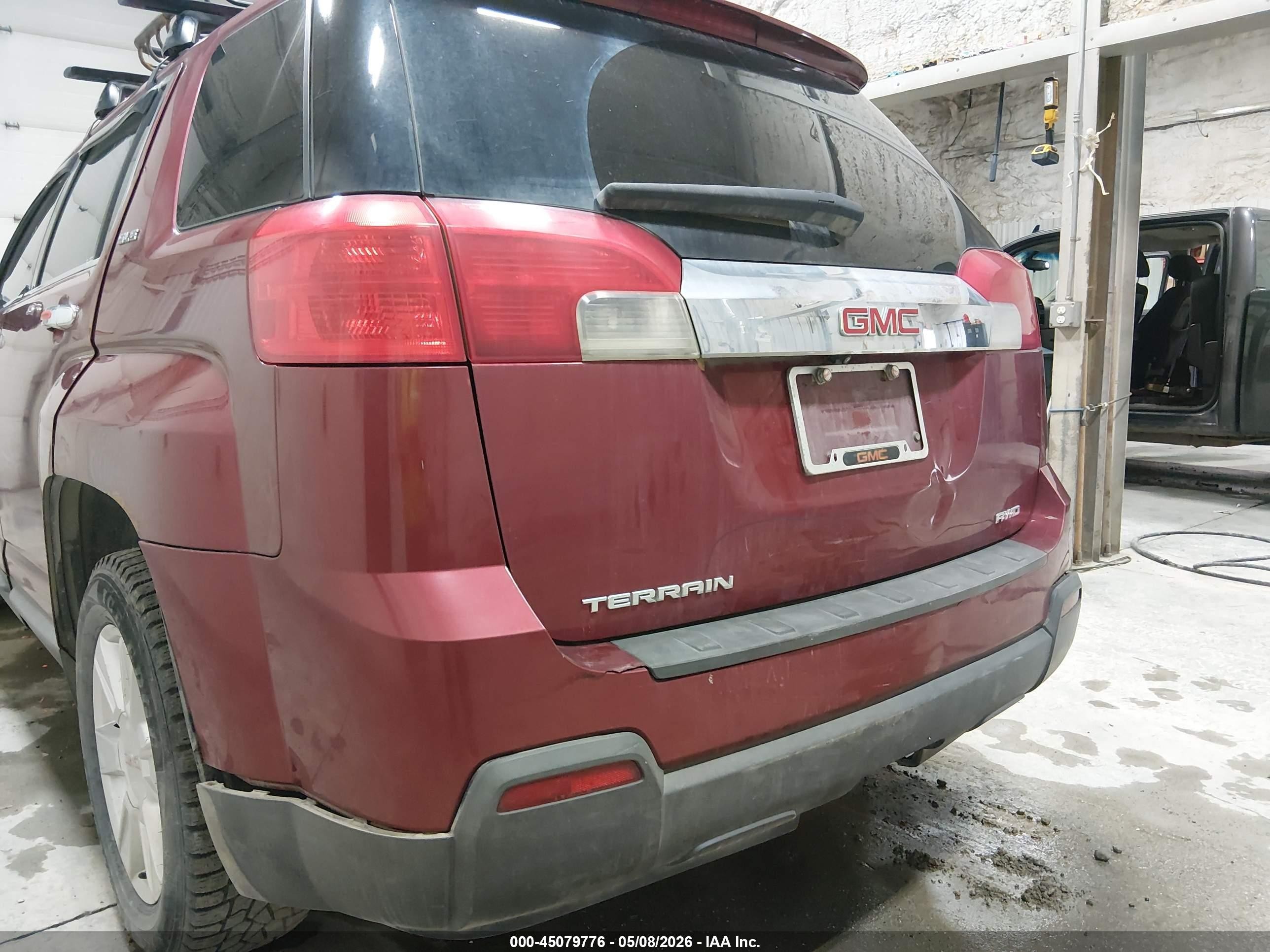2011 Gmc Terrain Sle-1 Maroon vin: 2CTFLREC6B6234845