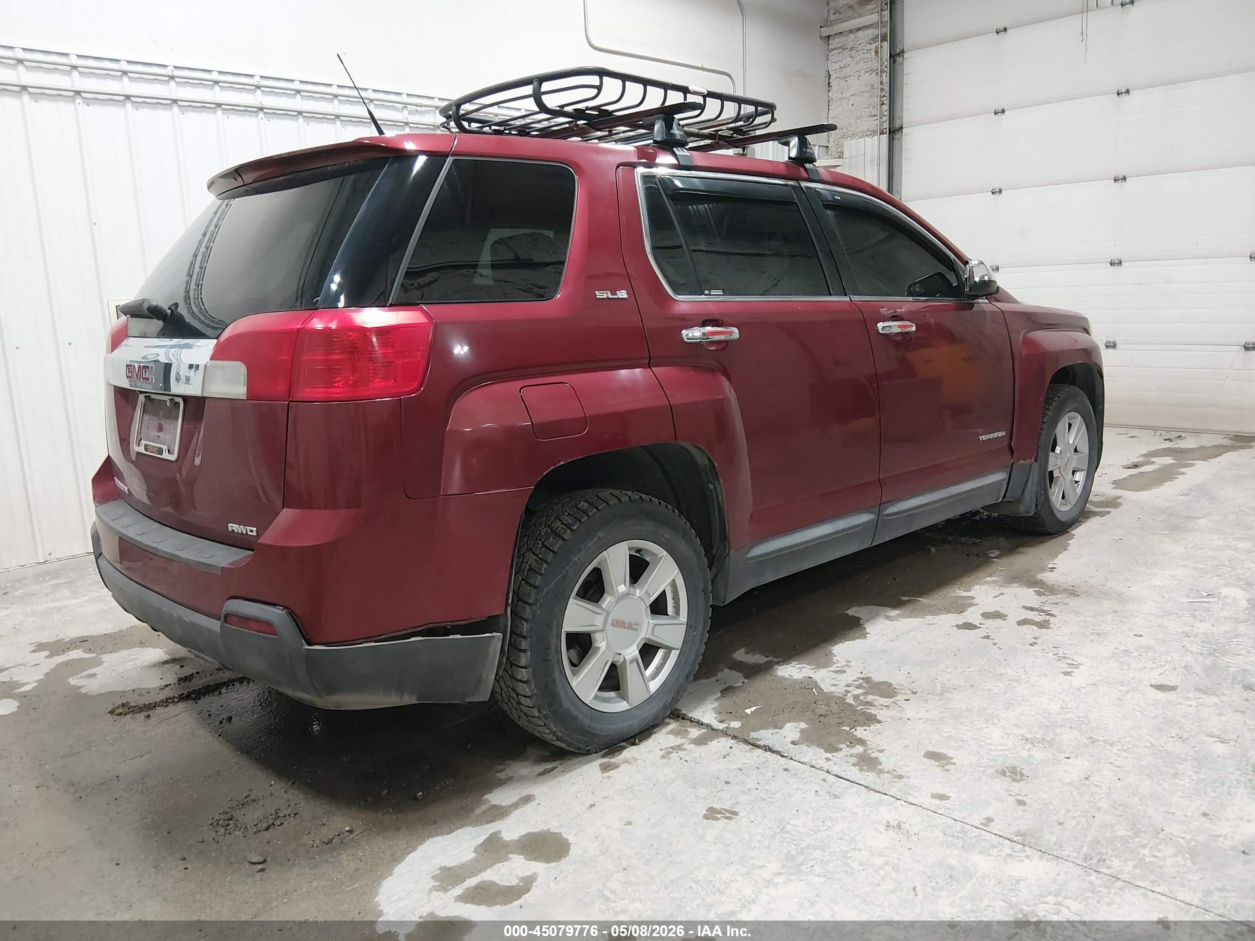 2011 Gmc Terrain Sle-1 Maroon vin: 2CTFLREC6B6234845