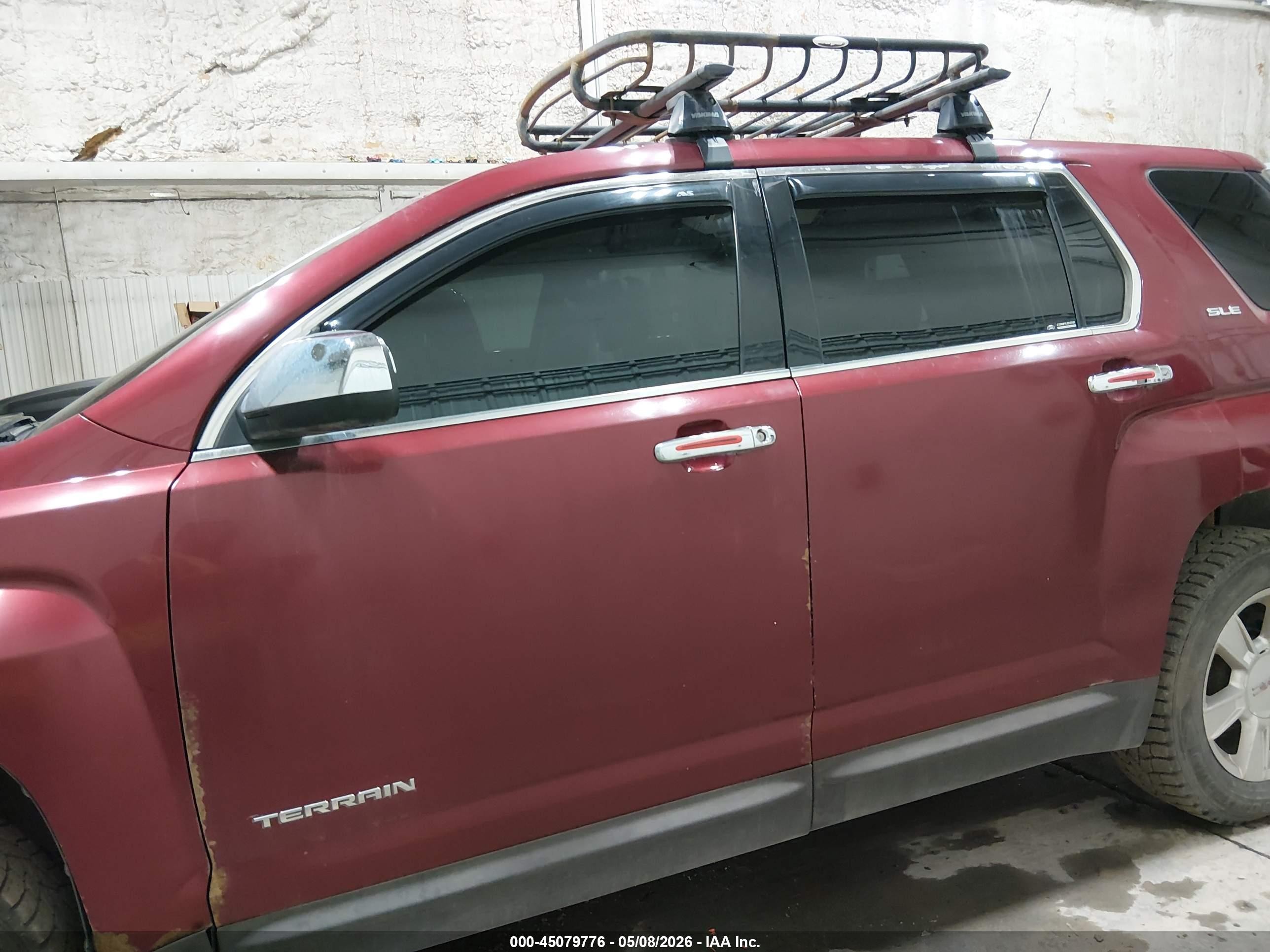 2011 Gmc Terrain Sle-1 Maroon vin: 2CTFLREC6B6234845