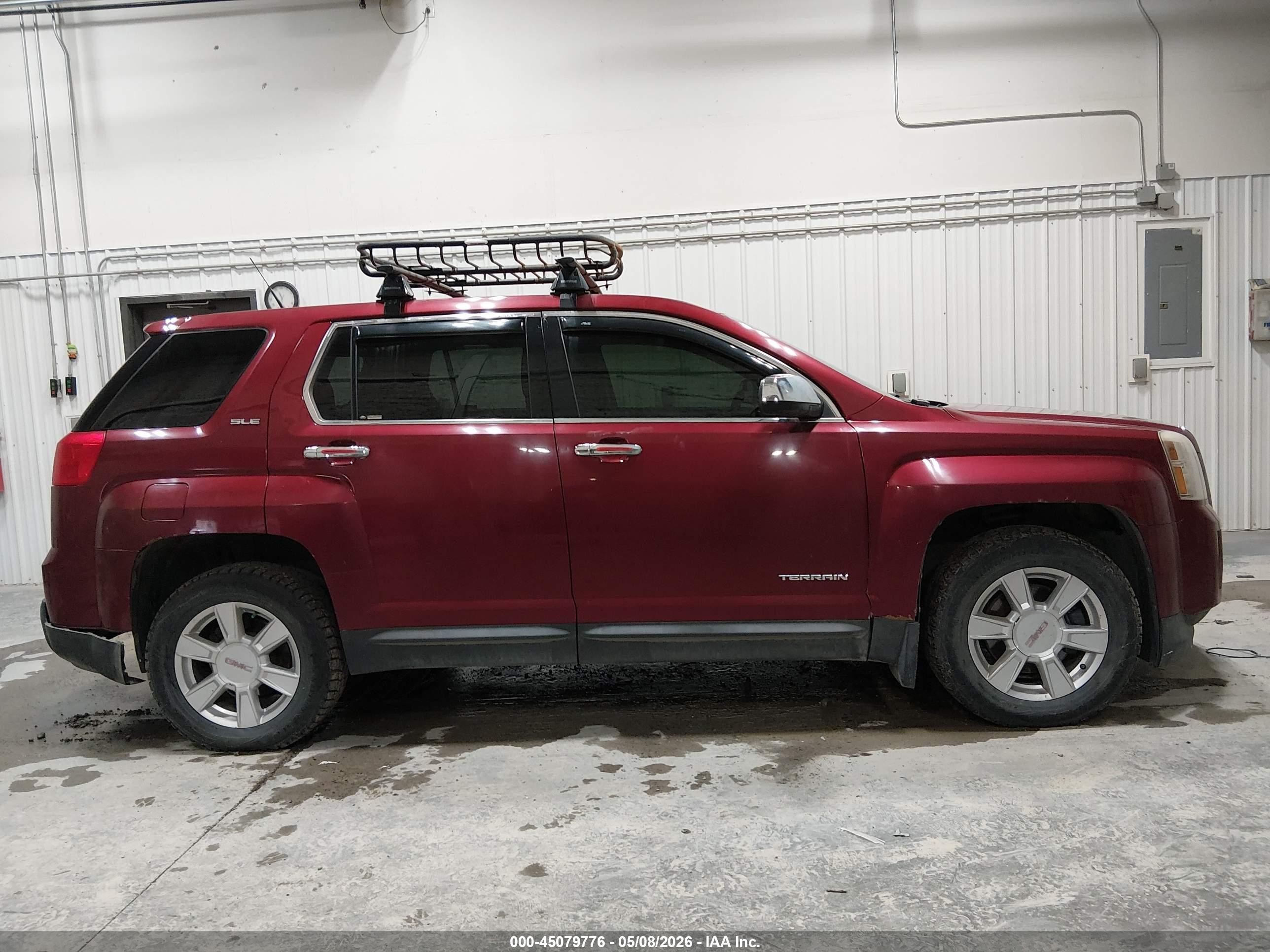 2011 Gmc Terrain Sle-1 Maroon vin: 2CTFLREC6B6234845