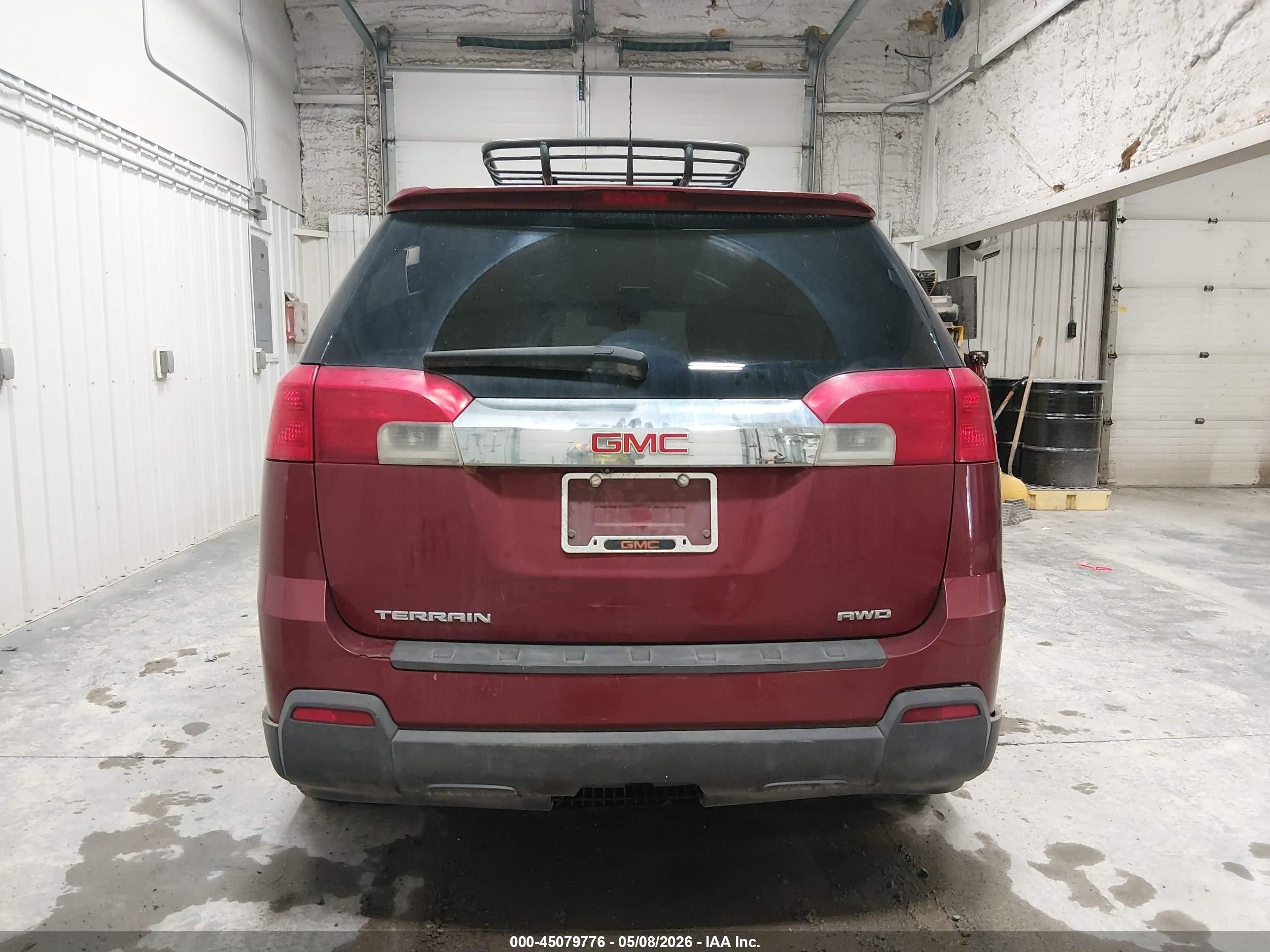 2011 Gmc Terrain Sle-1 Maroon vin: 2CTFLREC6B6234845
