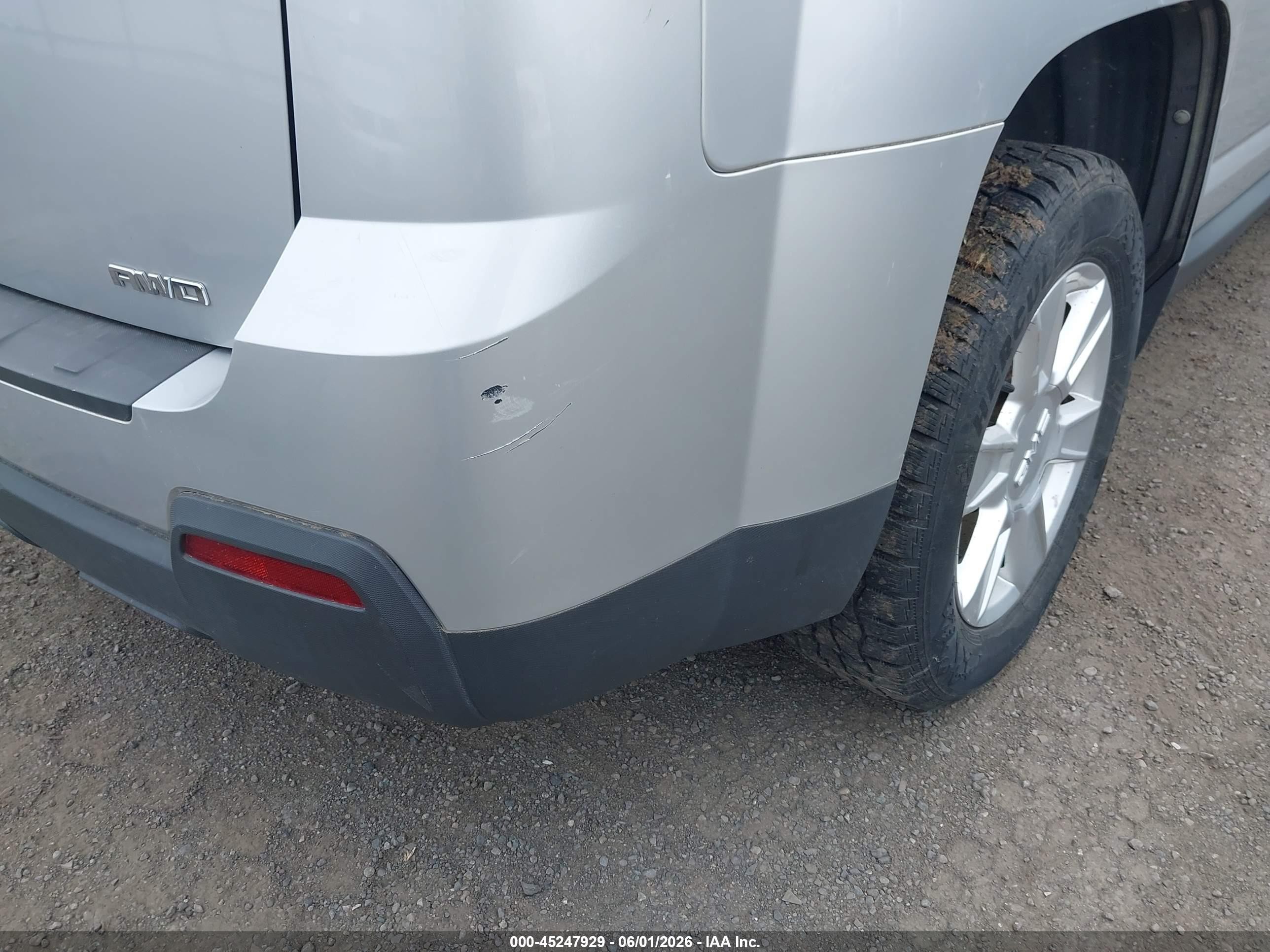 2011 Gmc Terrain Sle-1 Серебряный vin: 2CTFLREC7B6276957