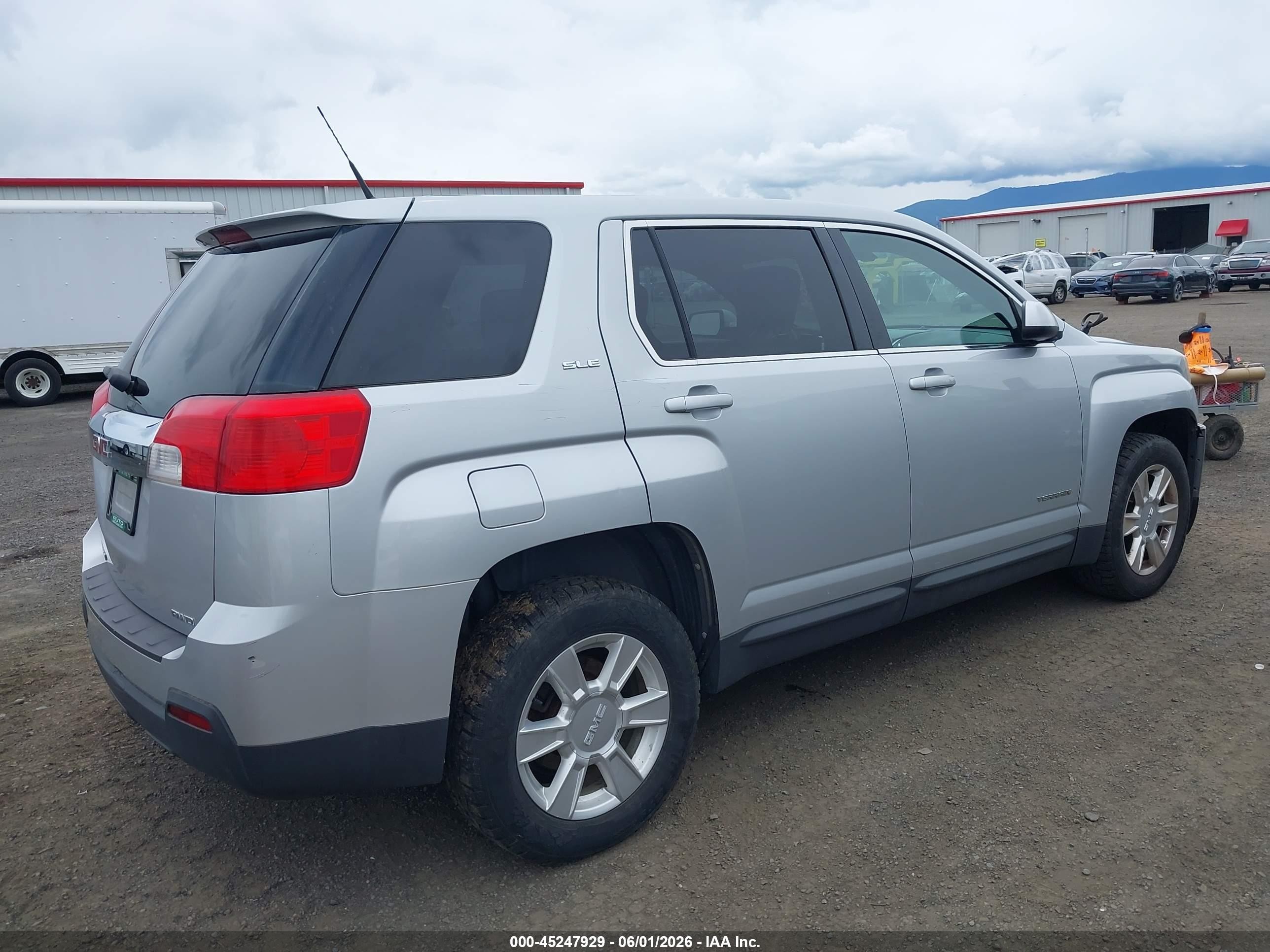 2011 Gmc Terrain Sle-1 Серебряный vin: 2CTFLREC7B6276957