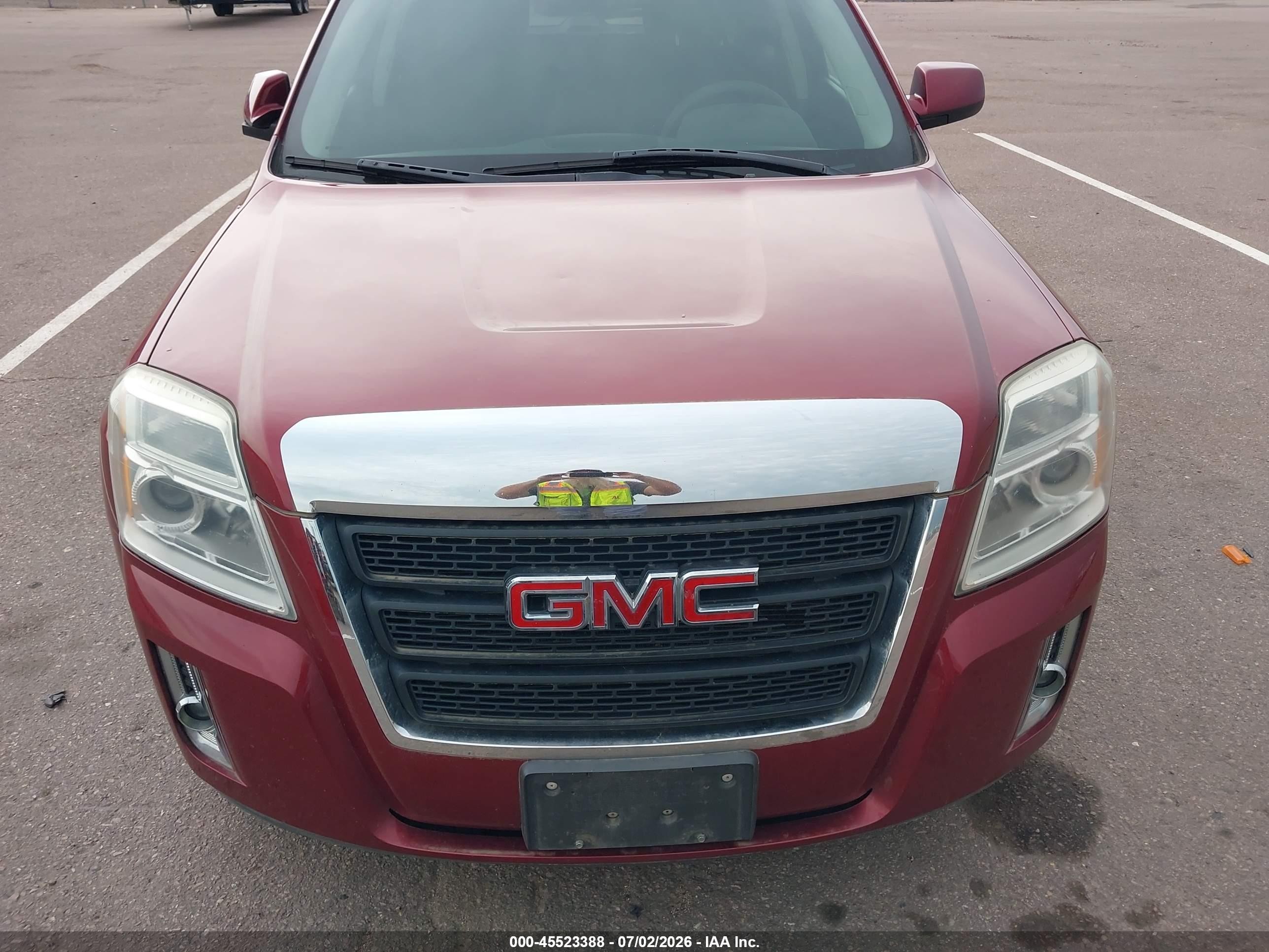 2011 Gmc Terrain Sle-1 Red vin: 2CTFLREC7B6419194