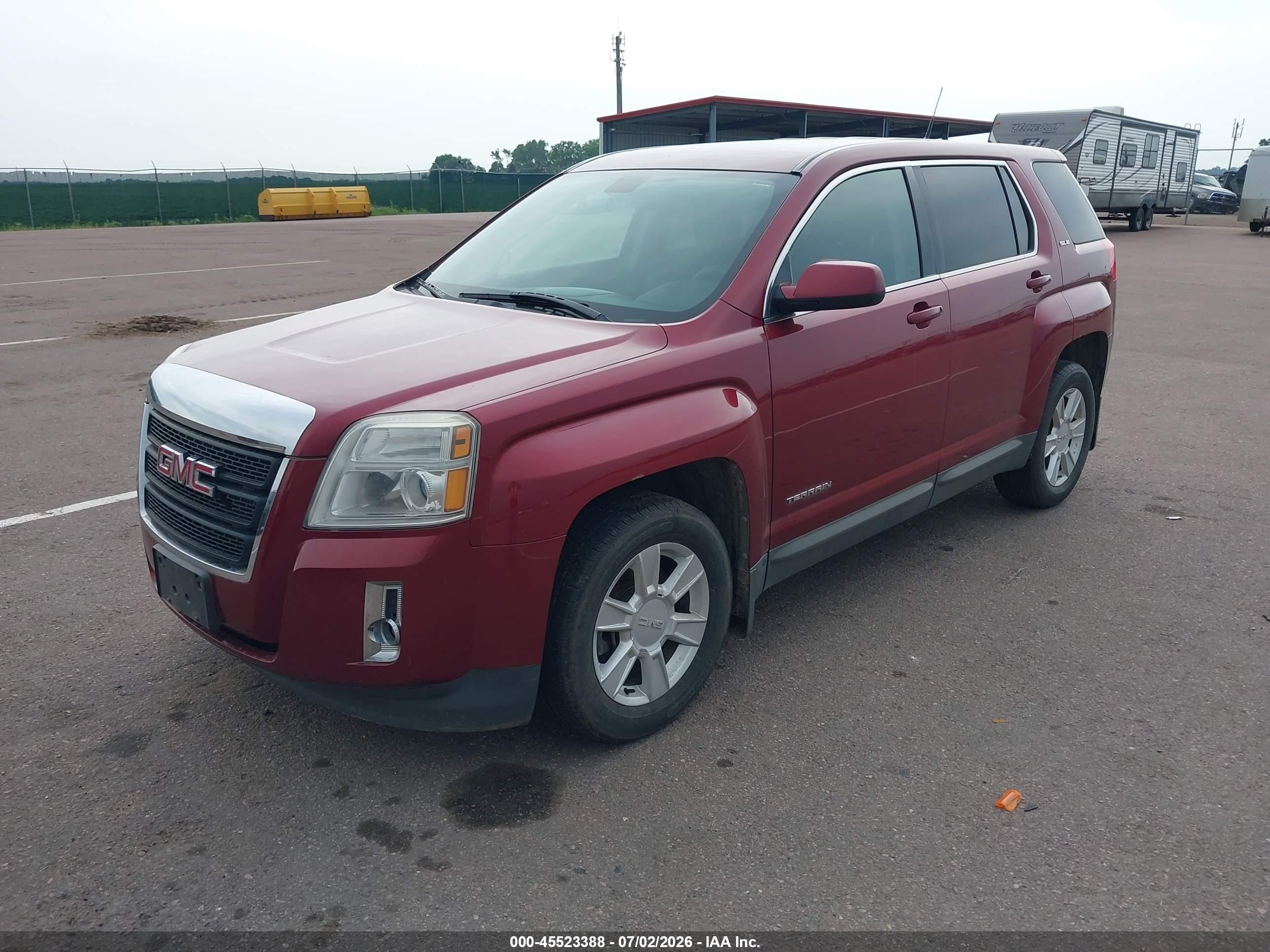2011 Gmc Terrain Sle-1 Red vin: 2CTFLREC7B6419194