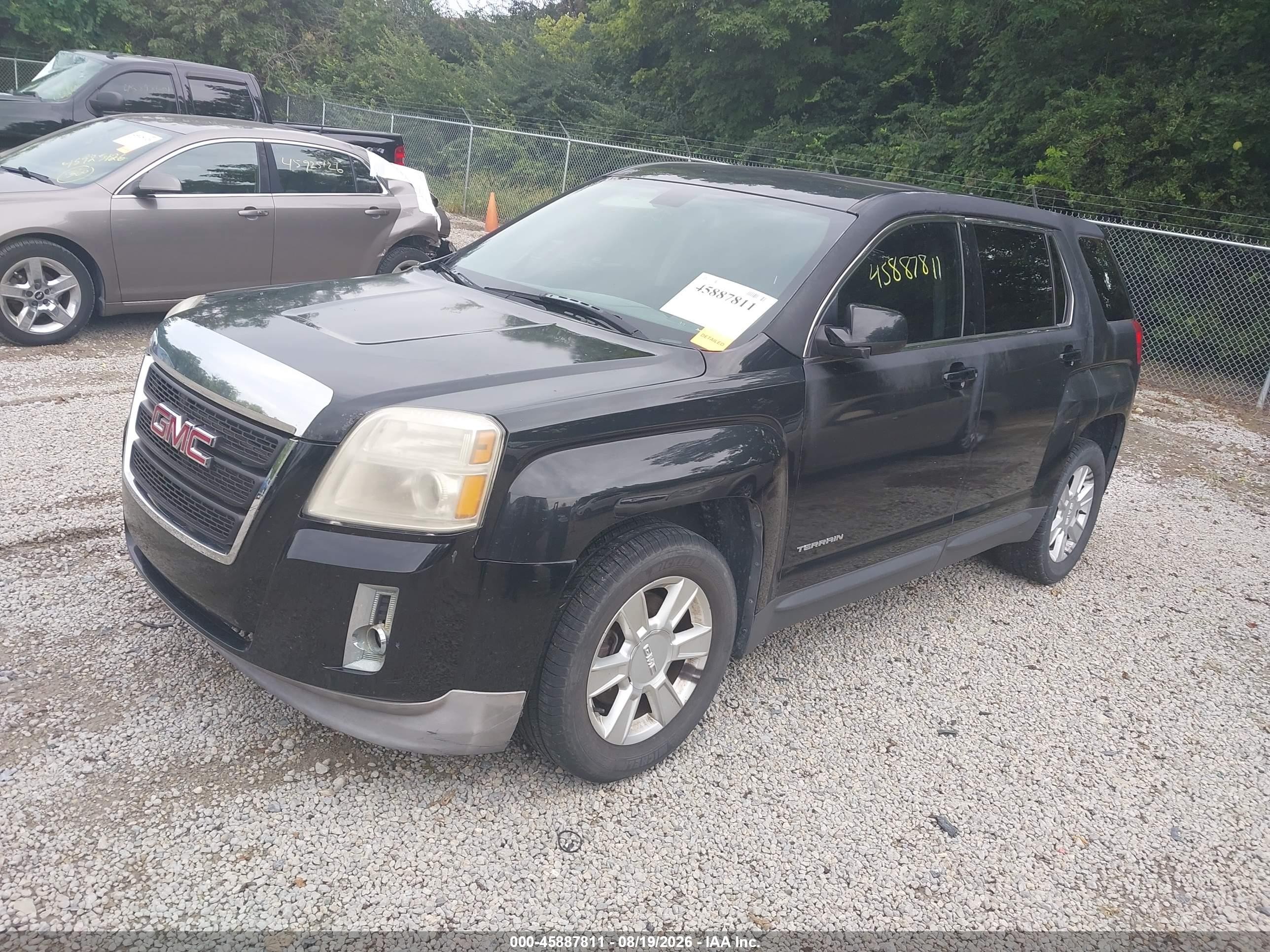2011 Gmc Terrain Sle-1 Черный vin: 2CTFLREC9B6405555