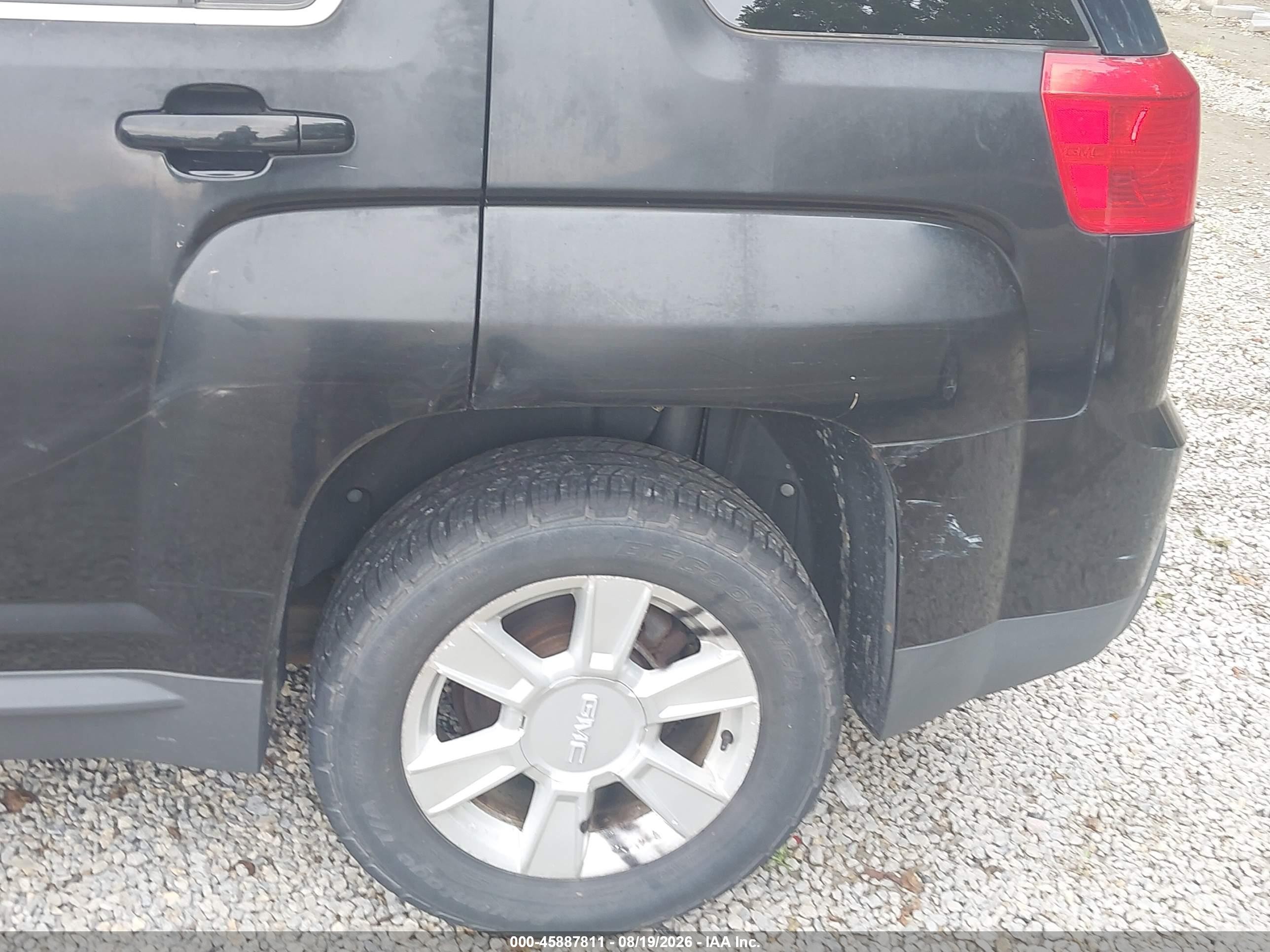 2011 Gmc Terrain Sle-1 Черный vin: 2CTFLREC9B6405555